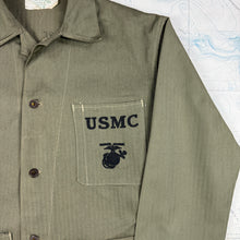Load image into Gallery viewer, USMC P41 HBT Fatigue Shirt - Deadstock