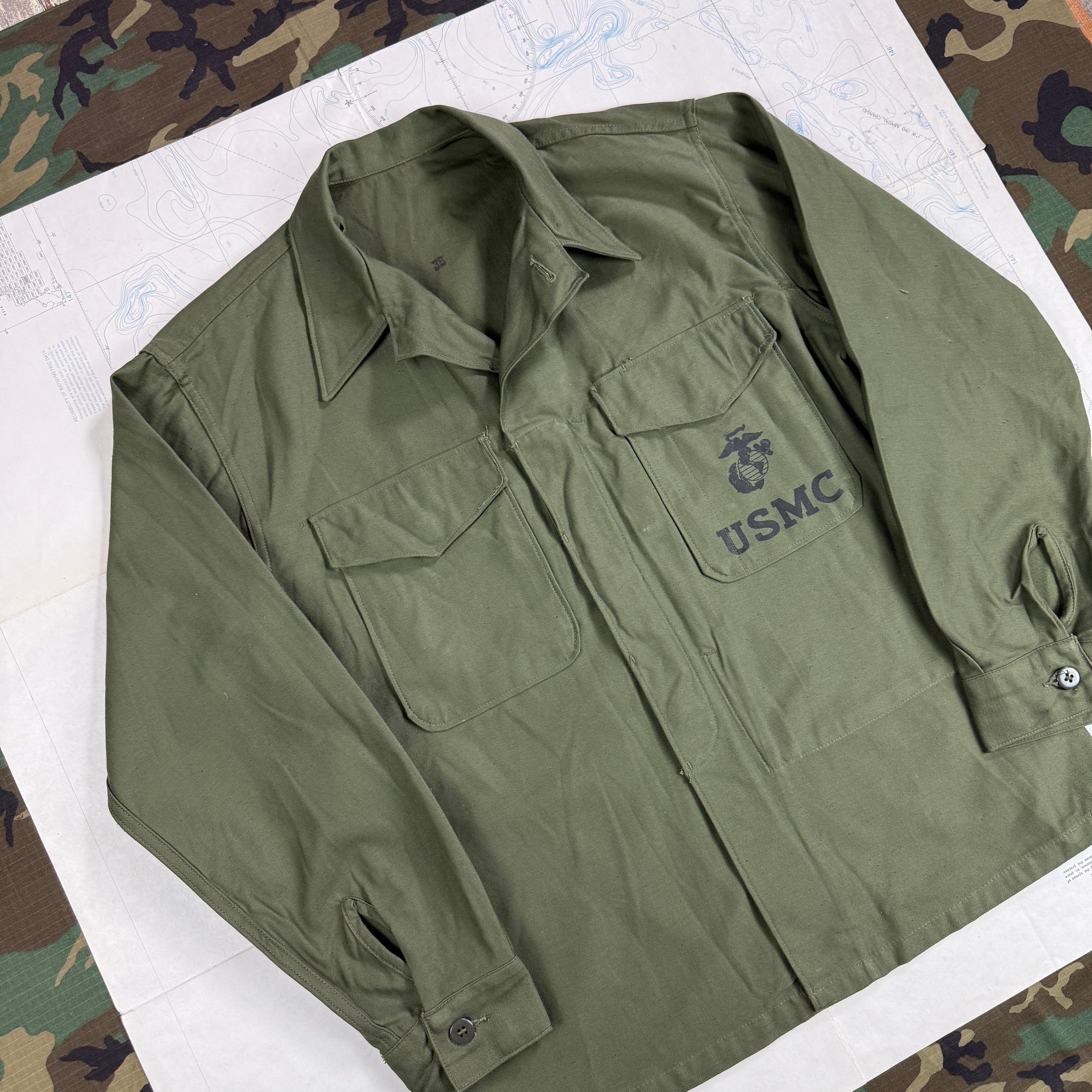 USMC P53 HBT Shirt - Deadstock