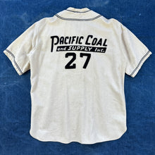 Load image into Gallery viewer, Pacific Coal 1920s/30s Baseball Flannel