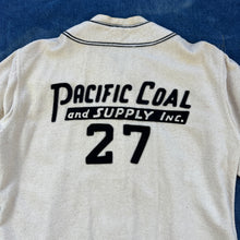 Load image into Gallery viewer, Pacific Coal 1920s/30s Baseball Flannel