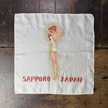 Load image into Gallery viewer, 1950s Hand-Painted Handkerchiefs with US Navy Theme