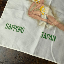 Load image into Gallery viewer, 1950s Hand-Painted Handkerchiefs with US Navy Theme