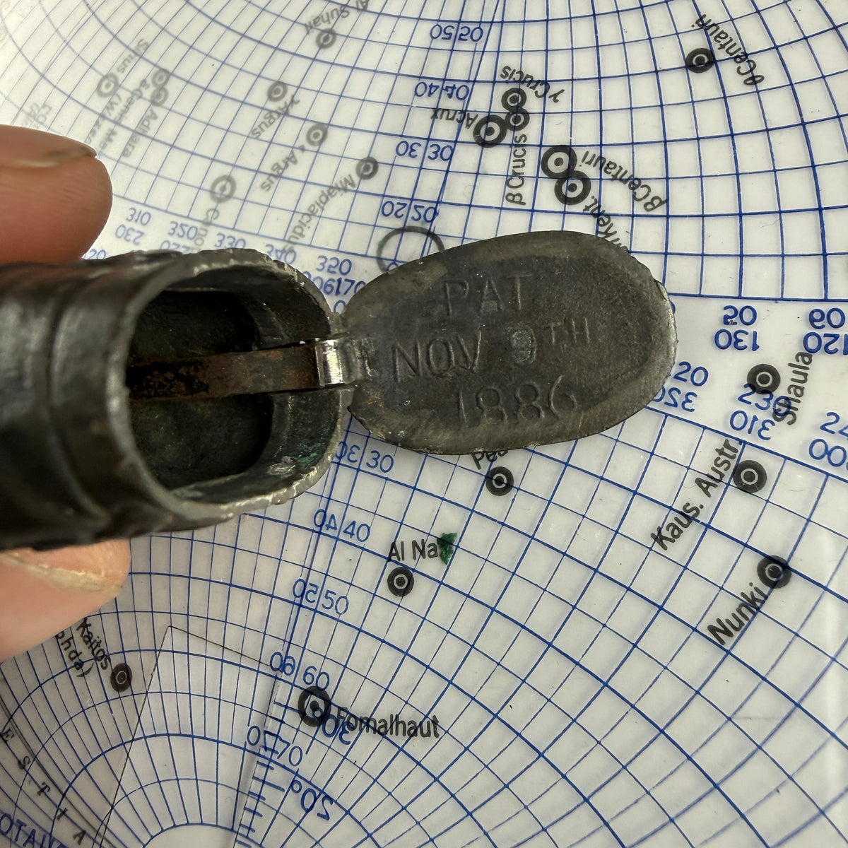 1886 Buckleback Pants Match Safe