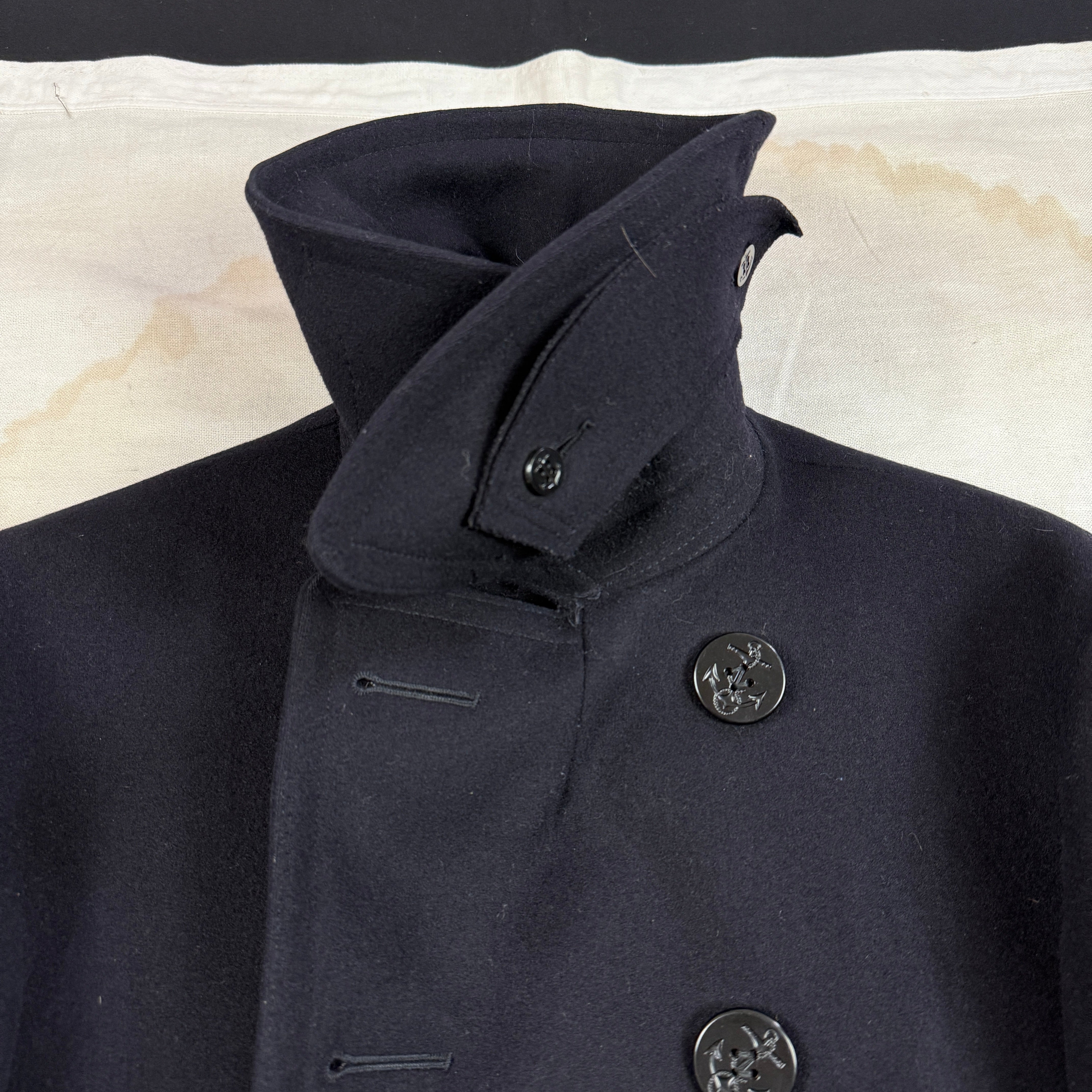 US Navy Mid WW2 Peacoat - Mint Condition - Size 38