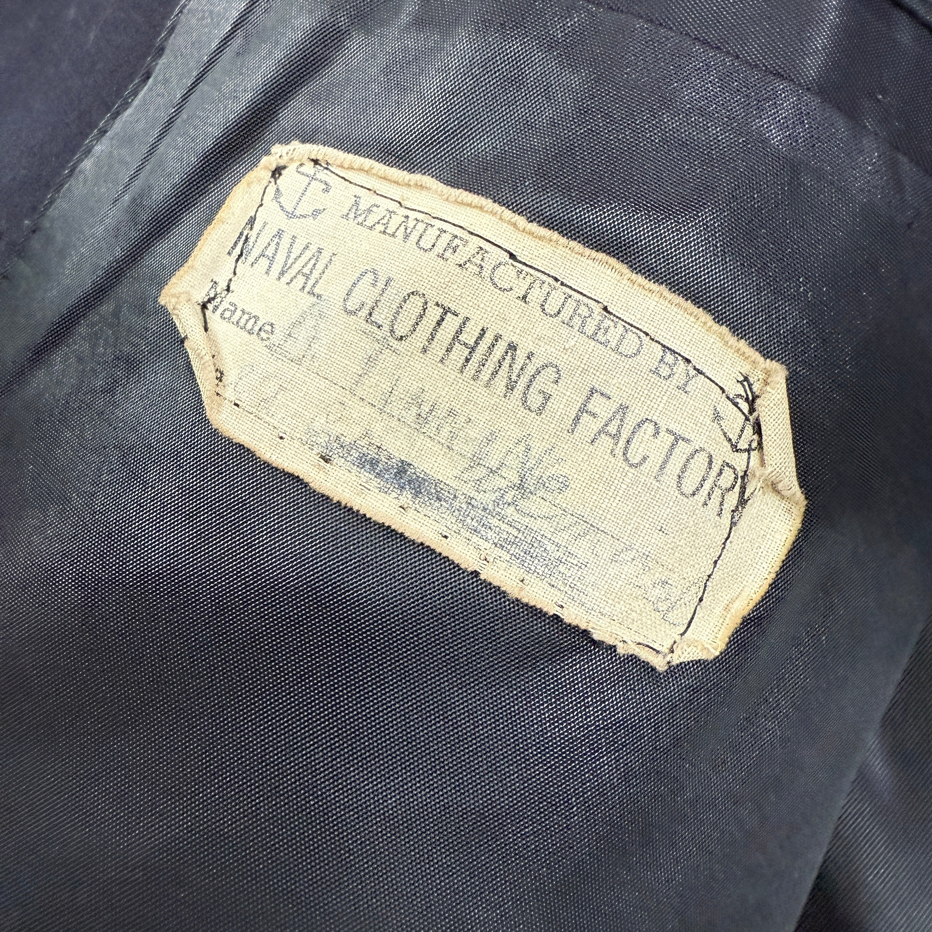US Navy Mid WW2 Peacoat - Mint Condition - Size 38