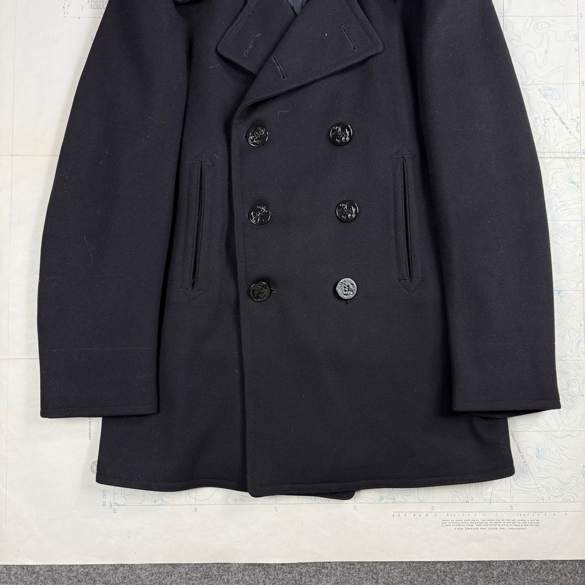 US Navy WW2 Peacoat - Mint Condition - Size 42