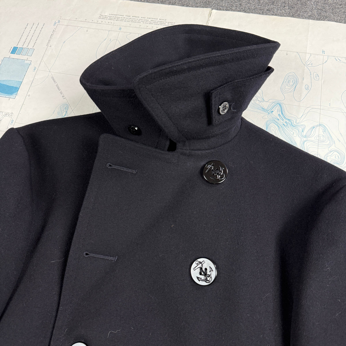 US Navy WW2 Peacoat - Mint Condition - Size 42