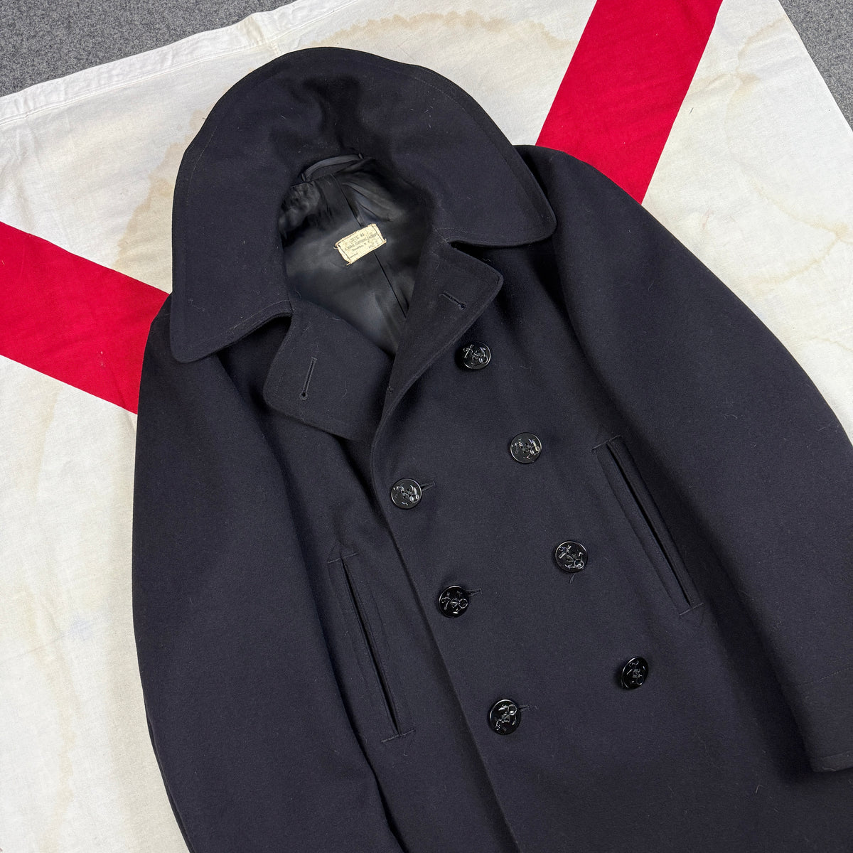 US Navy WW2 Peacoat - Mint Condition - Size 44