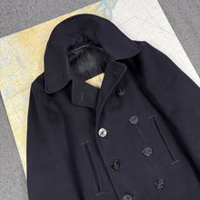 Load image into Gallery viewer, US Navy Late WW2 Peacoat with Geisha Artwork - Size 38