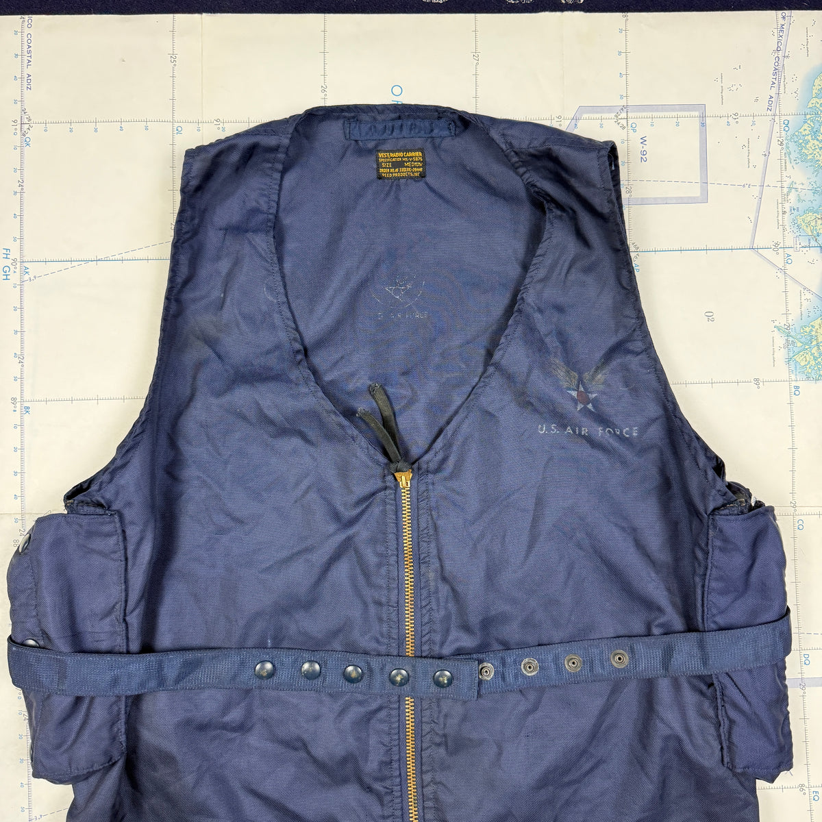 USAF Early 1950s Radio Vest