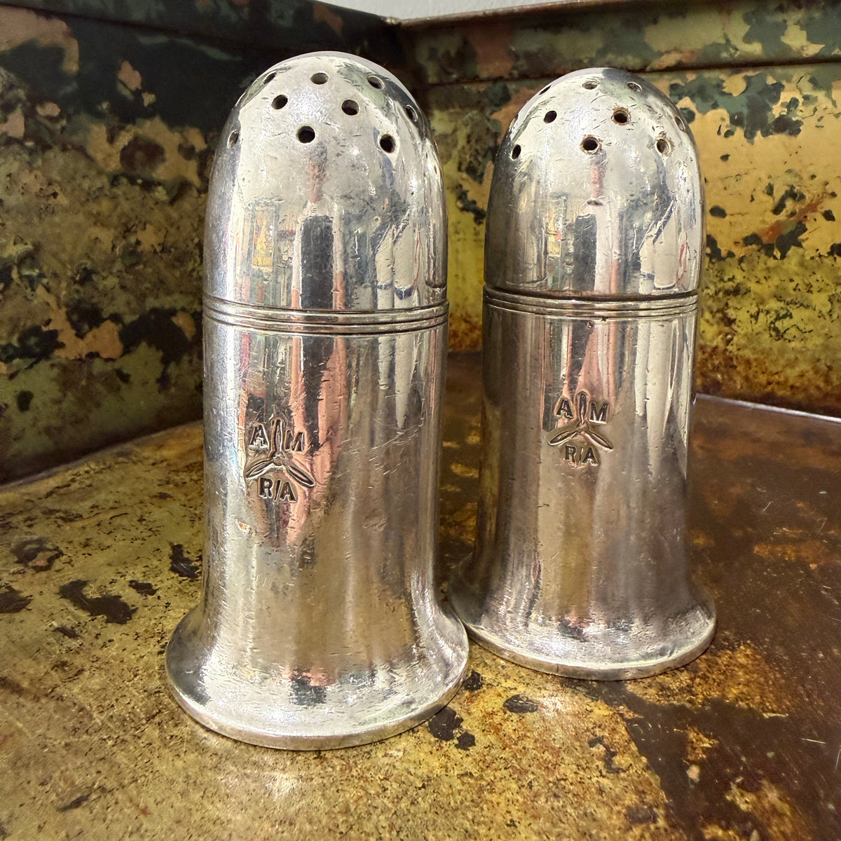 RAF Air Ministry 1937 Salt & Pepper Shaker Set