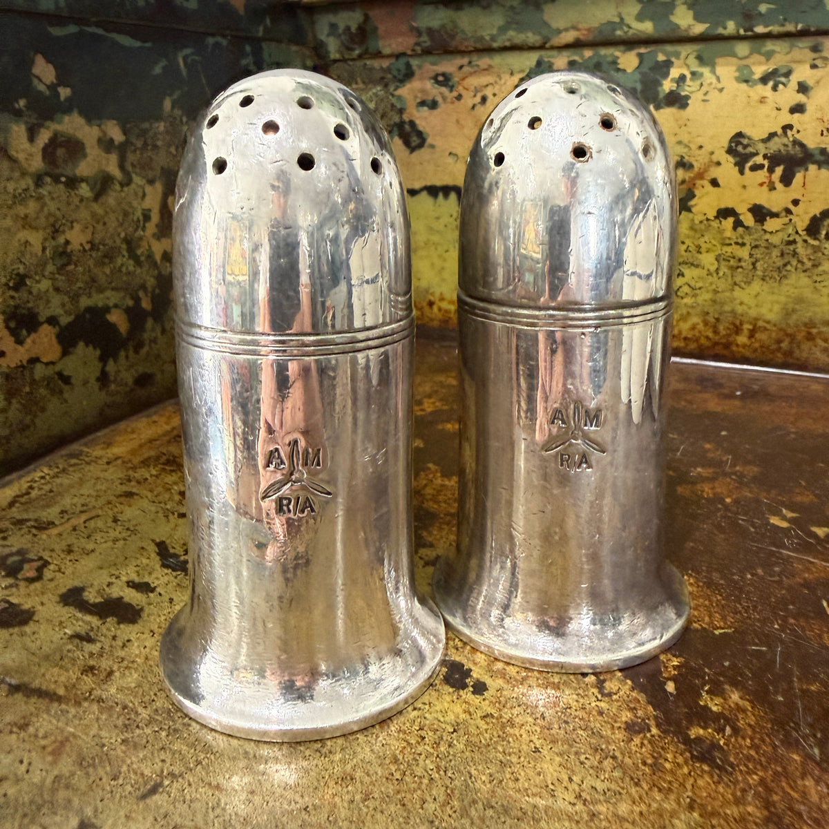 RAF Air Ministry 1937 Salt & Pepper Shaker Set