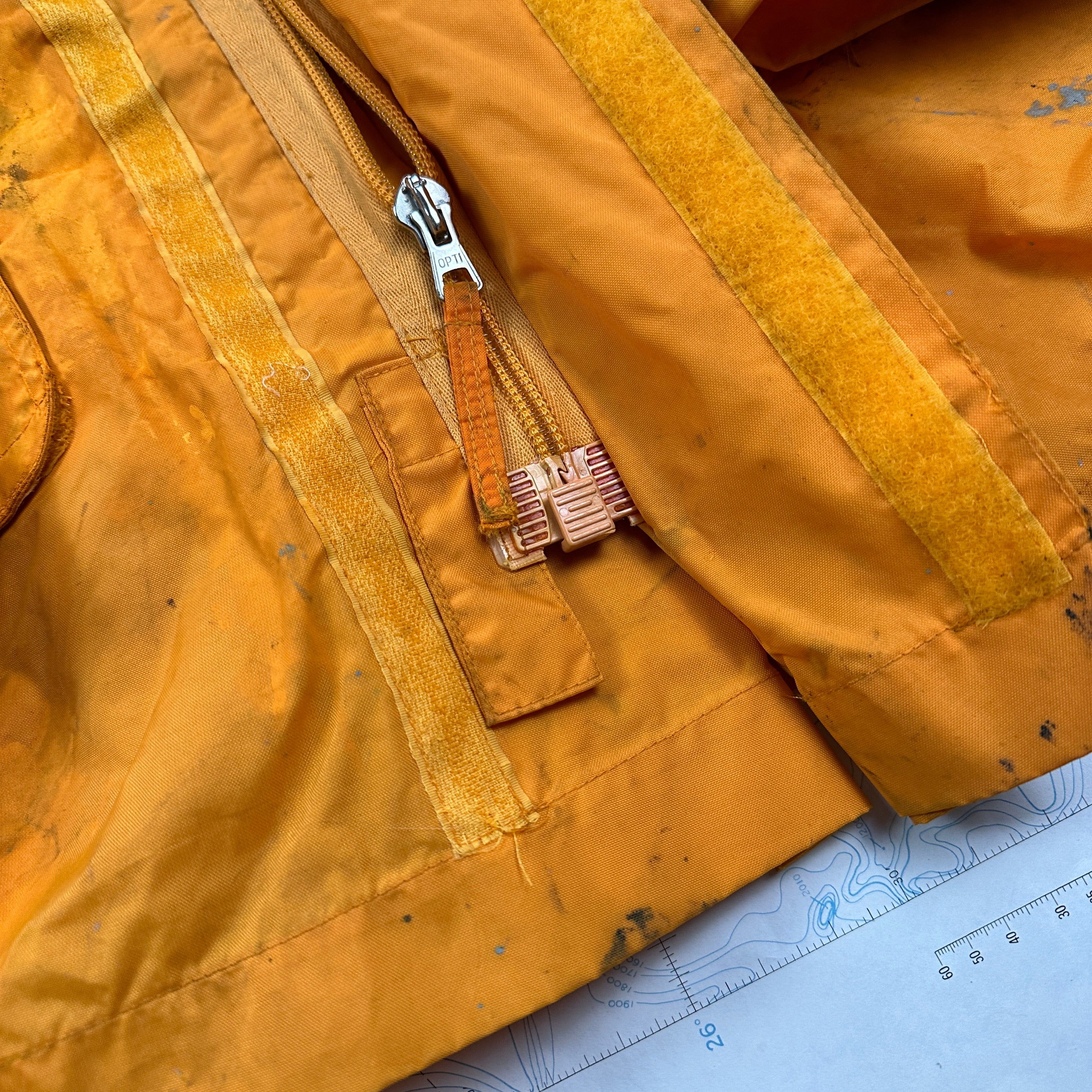 Royal Navy 1977 Mk3 Foul Weather Jacket Hi-Vis by Belstaff