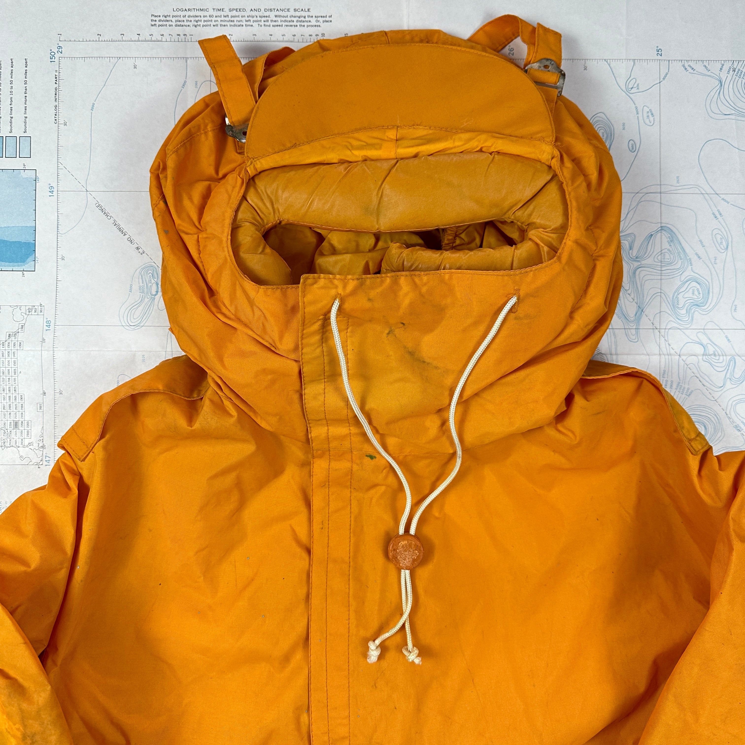 Royal Navy 1977 Mk3 Foul Weather Jacket Hi-Vis by Belstaff