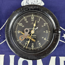 Load image into Gallery viewer, US Navy 1944 Seth Thomas Ship's Cloc