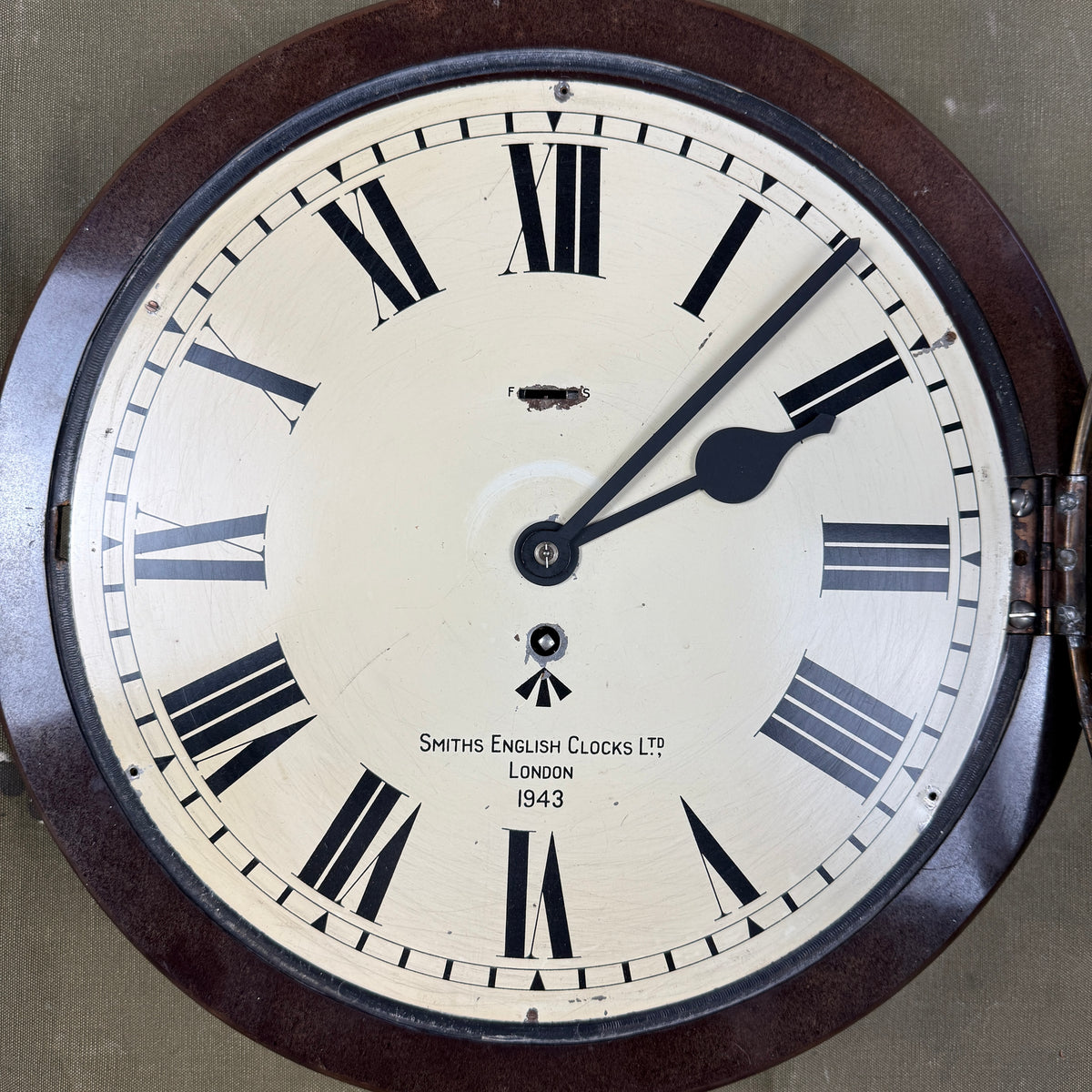 British Army 1943 Smiths Type II Clock