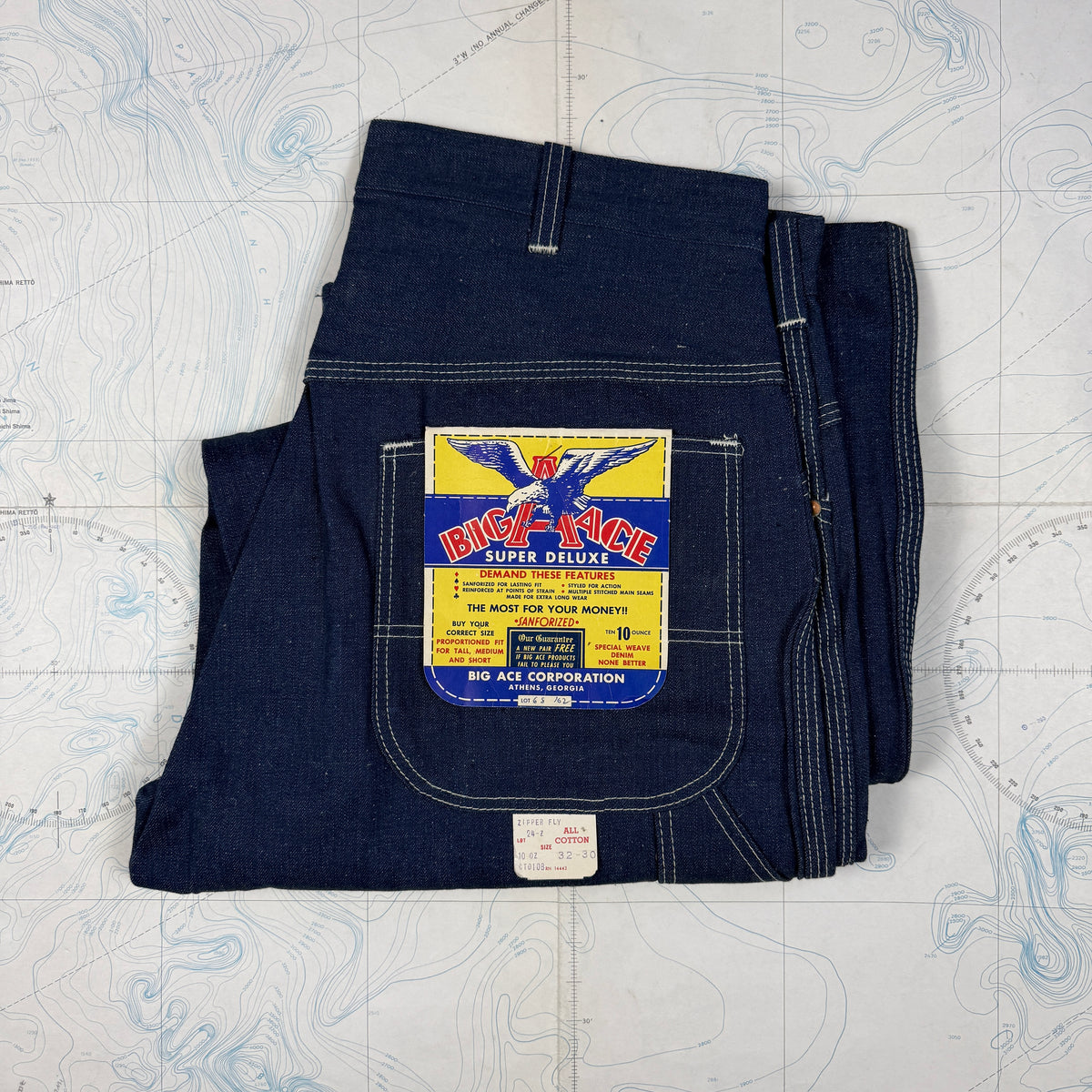 Big Ace Super Delux 1950s Work Pants - Deadstock