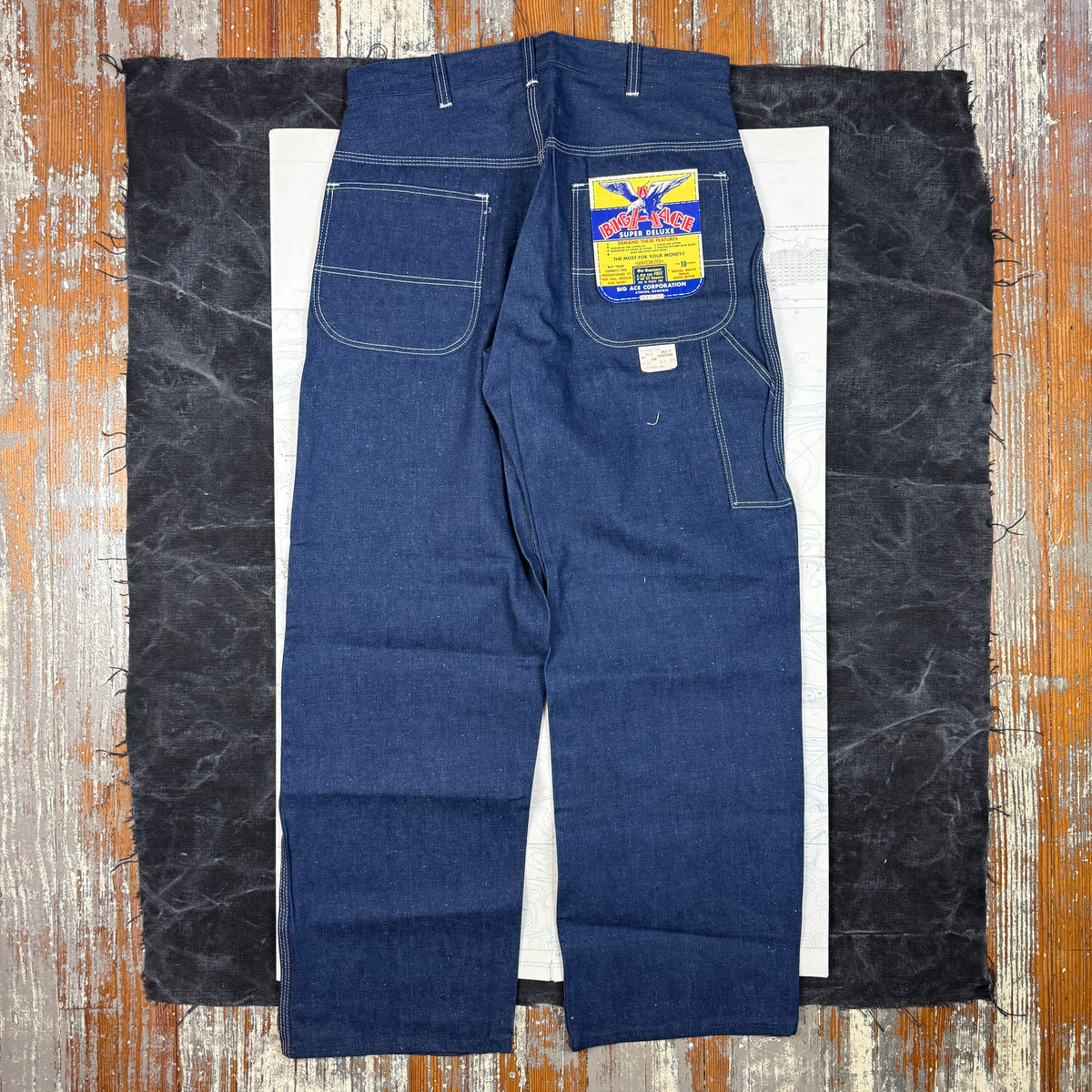 Big Ace Super Delux 1950s Work Pants - Deadstock