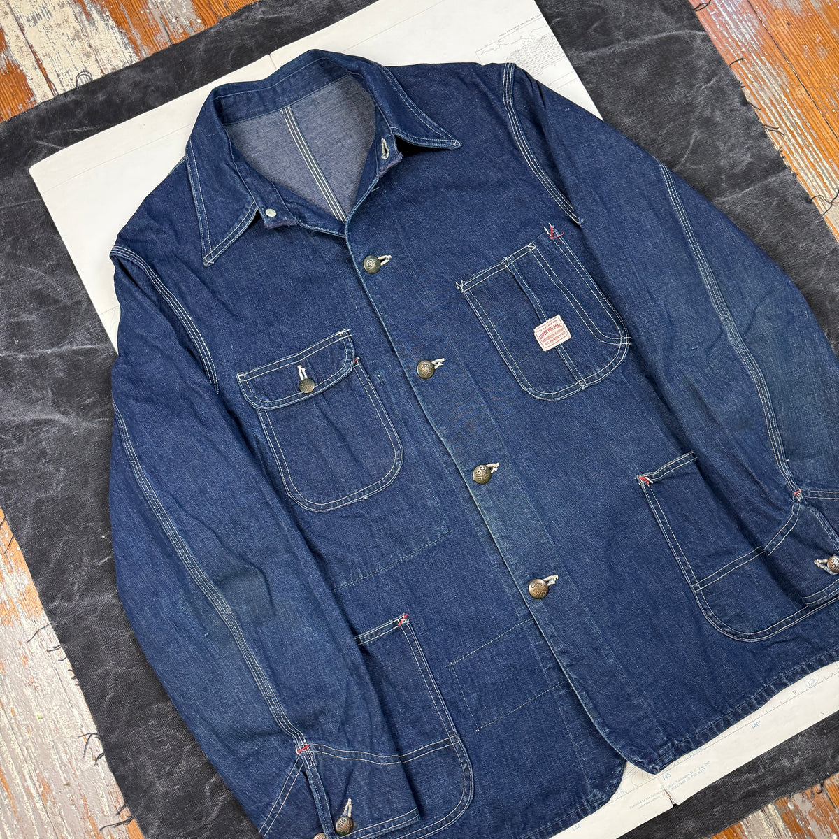 Super Big Mac 1940s Chore Jacket - Excellent Condition