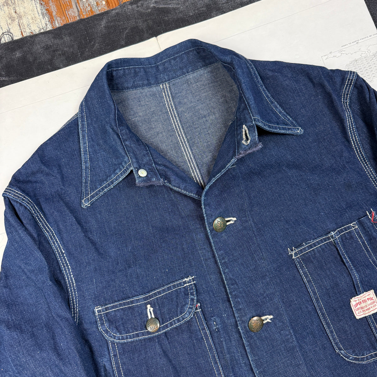 Super Big Mac 1940s Chore Jacket - Excellent Condition