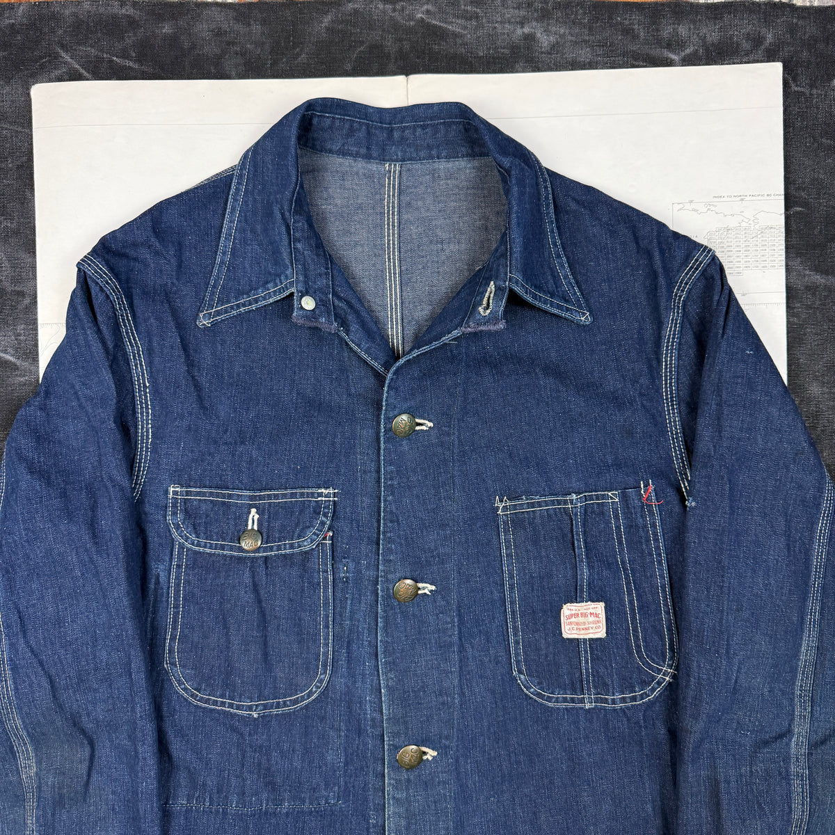 Super Big Mac 1940s Chore Jacket - Excellent Condition