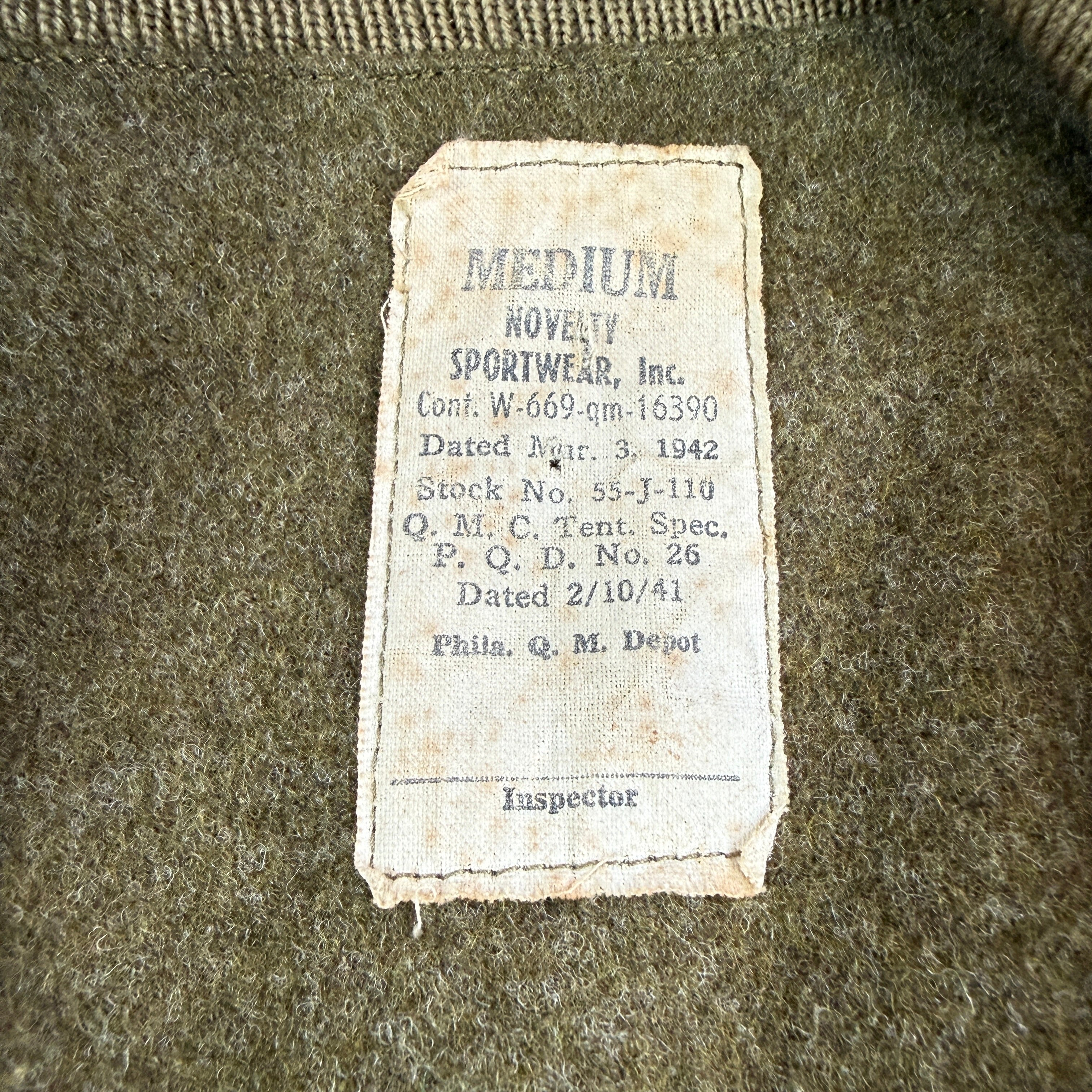 US Army WW2 "Tanker" Jacket - Good Condition
