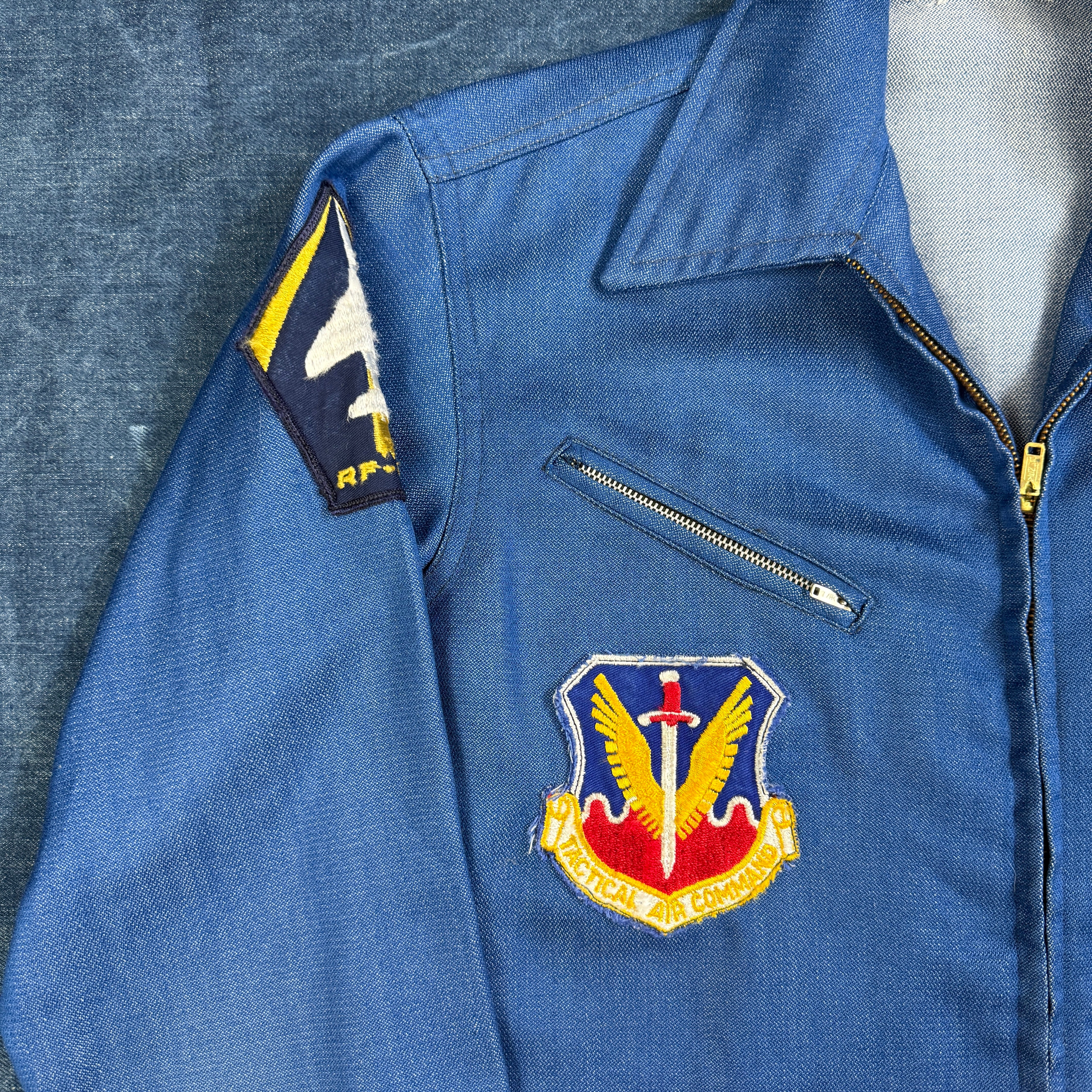 USAF Vietnam Custome Denim Flight Shirt
