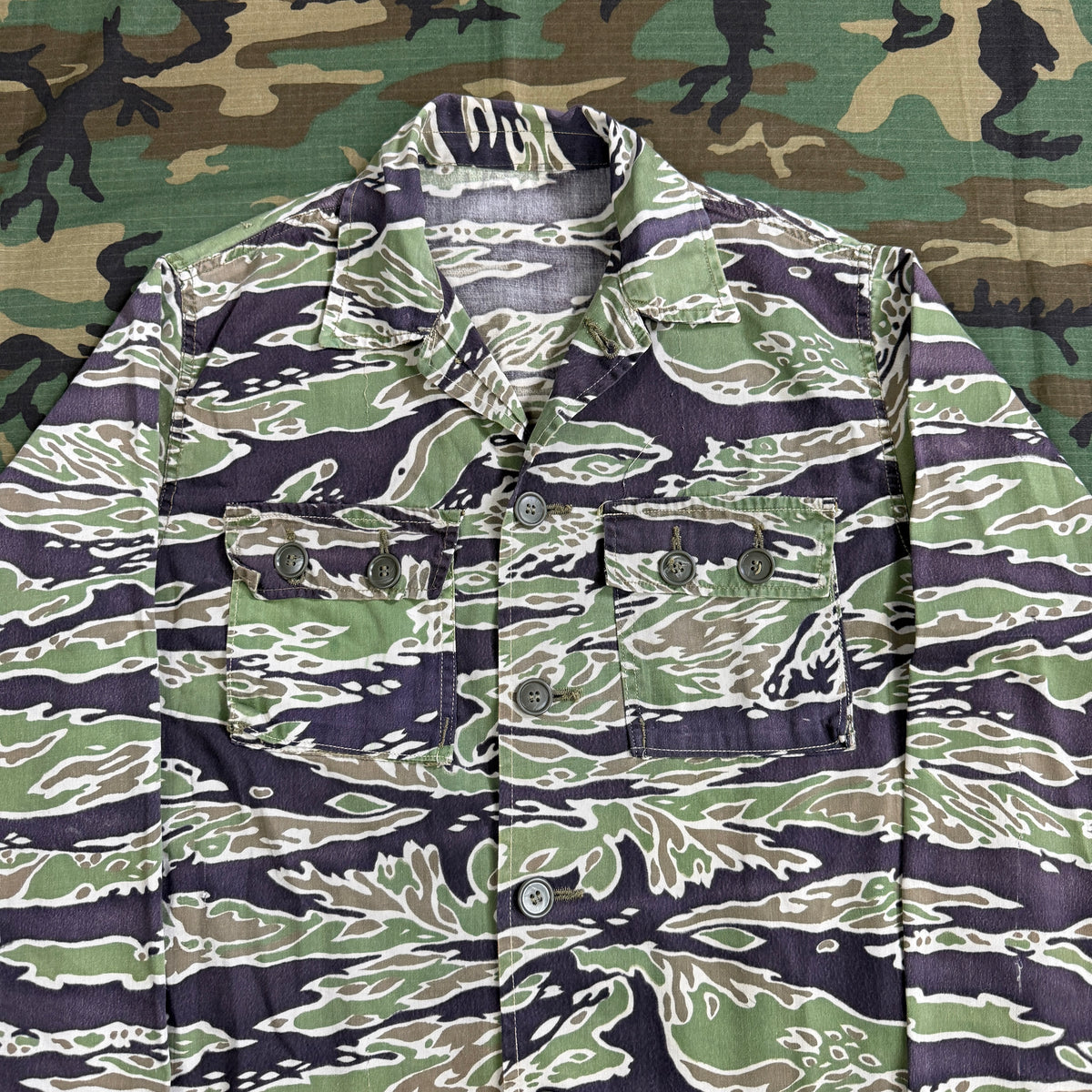 US Army Vietnam Tiger Stripe Lightweight Shirt