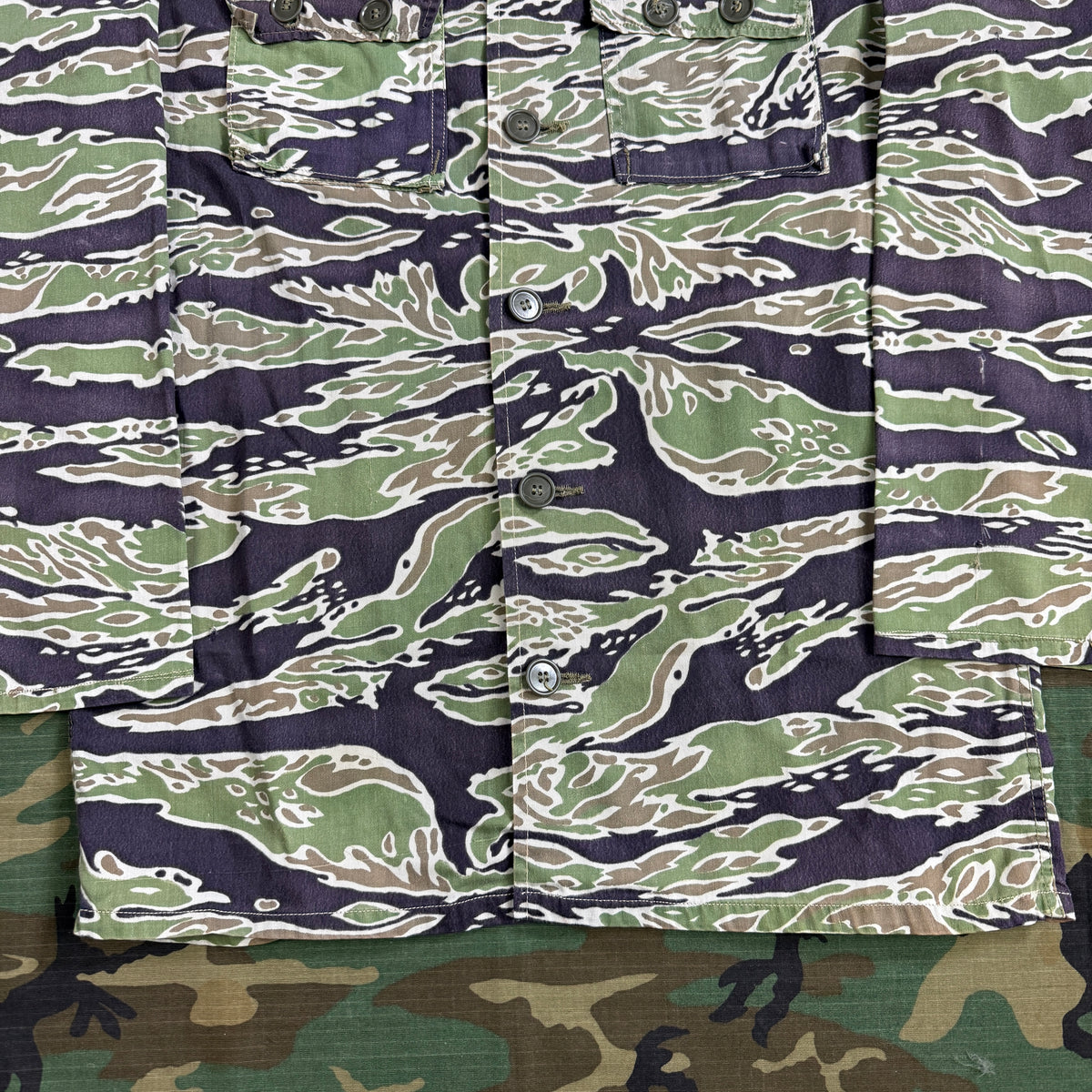 US Army Vietnam Tiger Stripe Lightweight Shirt