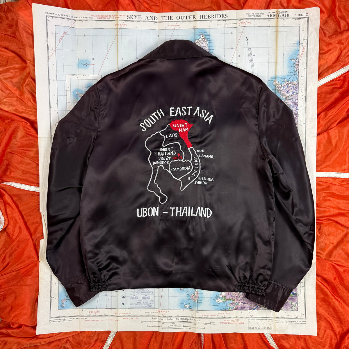 Ubon Thailand 1960s/70s Souvenir Jacket