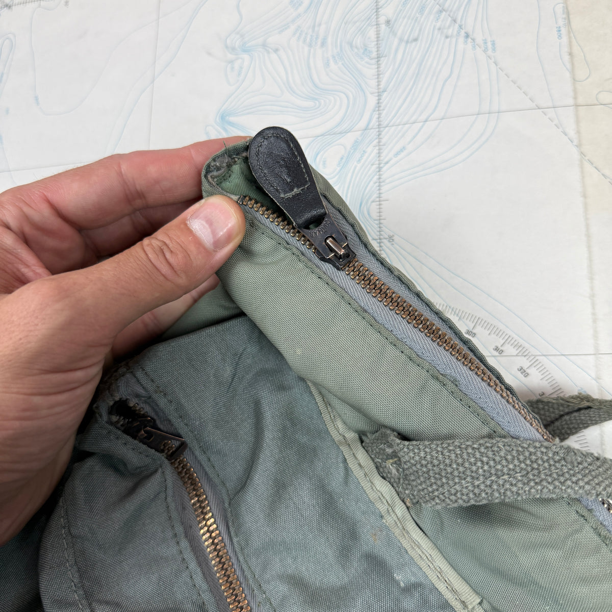 USAF 1950s Helmet Bag with Modification