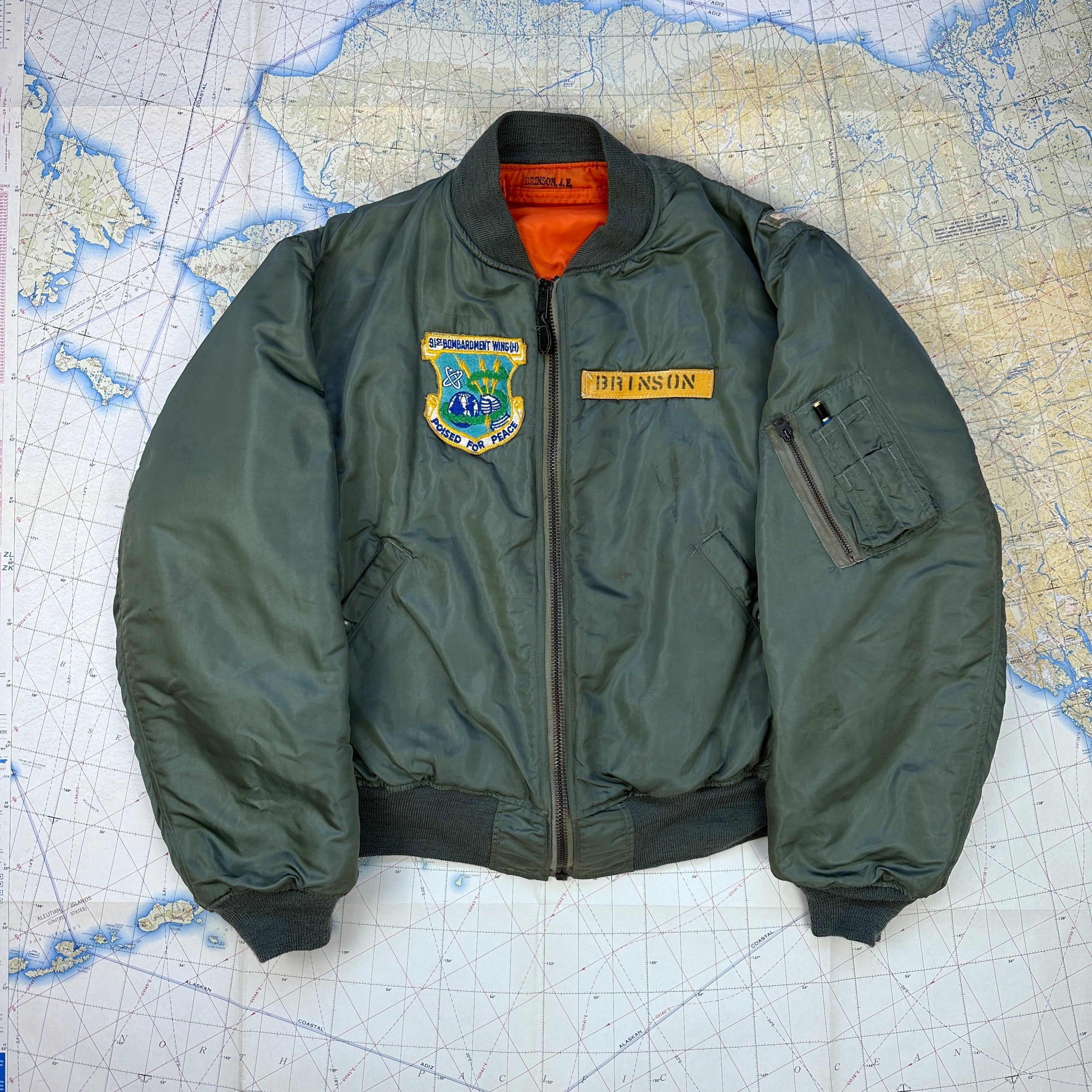 US Air Force 1961 SAC MA-1 Flight Jacket - Mint Condition – The Major's  Tailor