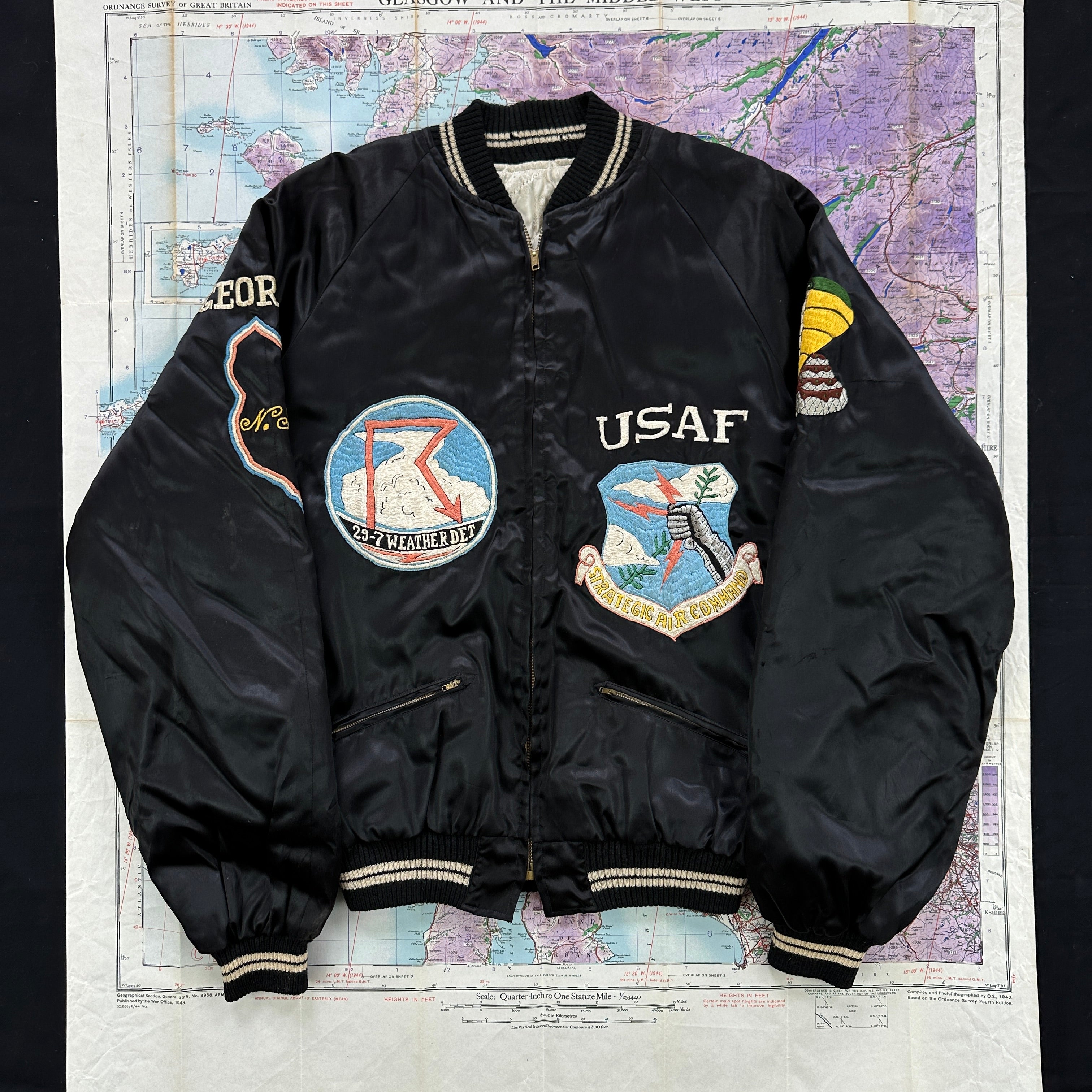 USAF 1957 North African Souvenir Jacket