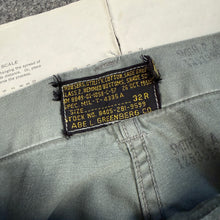 Load image into Gallery viewer, USAF 1957 Utility 'Mechanic' Trousers - Pair 2