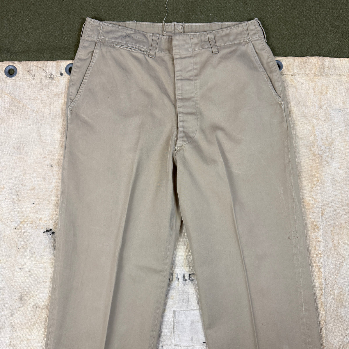 USMC WW2 Service Chino Trousers