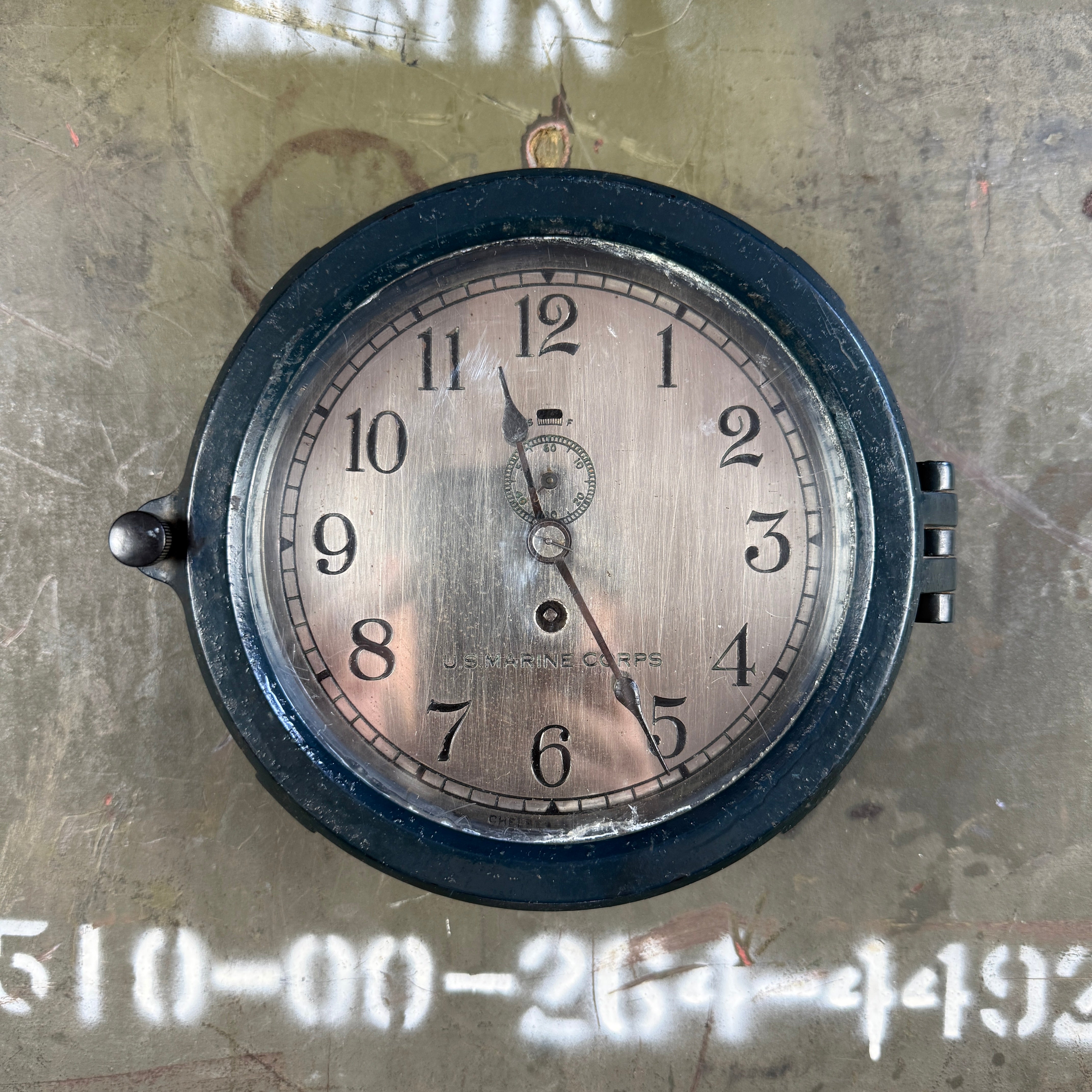 US Marine Corps 1944 Chelsea Clock