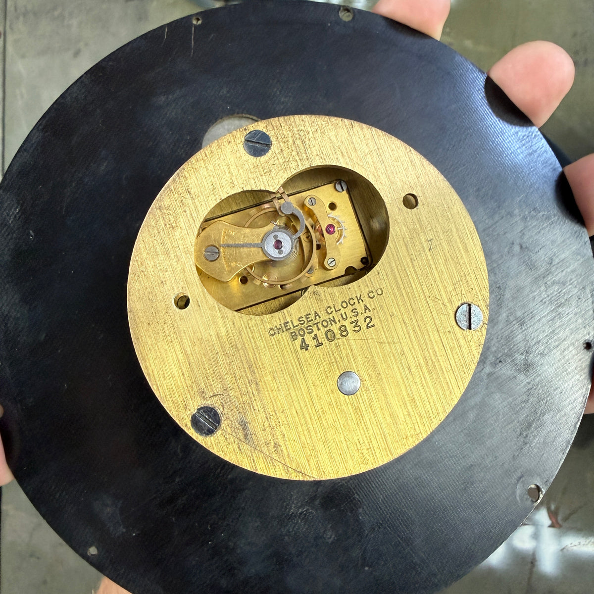 US Marine Corps 1944 Chelsea Clock