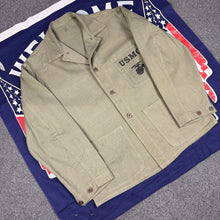Load image into Gallery viewer, USMC P41 HBT Fatigue Shirt - Deadstock