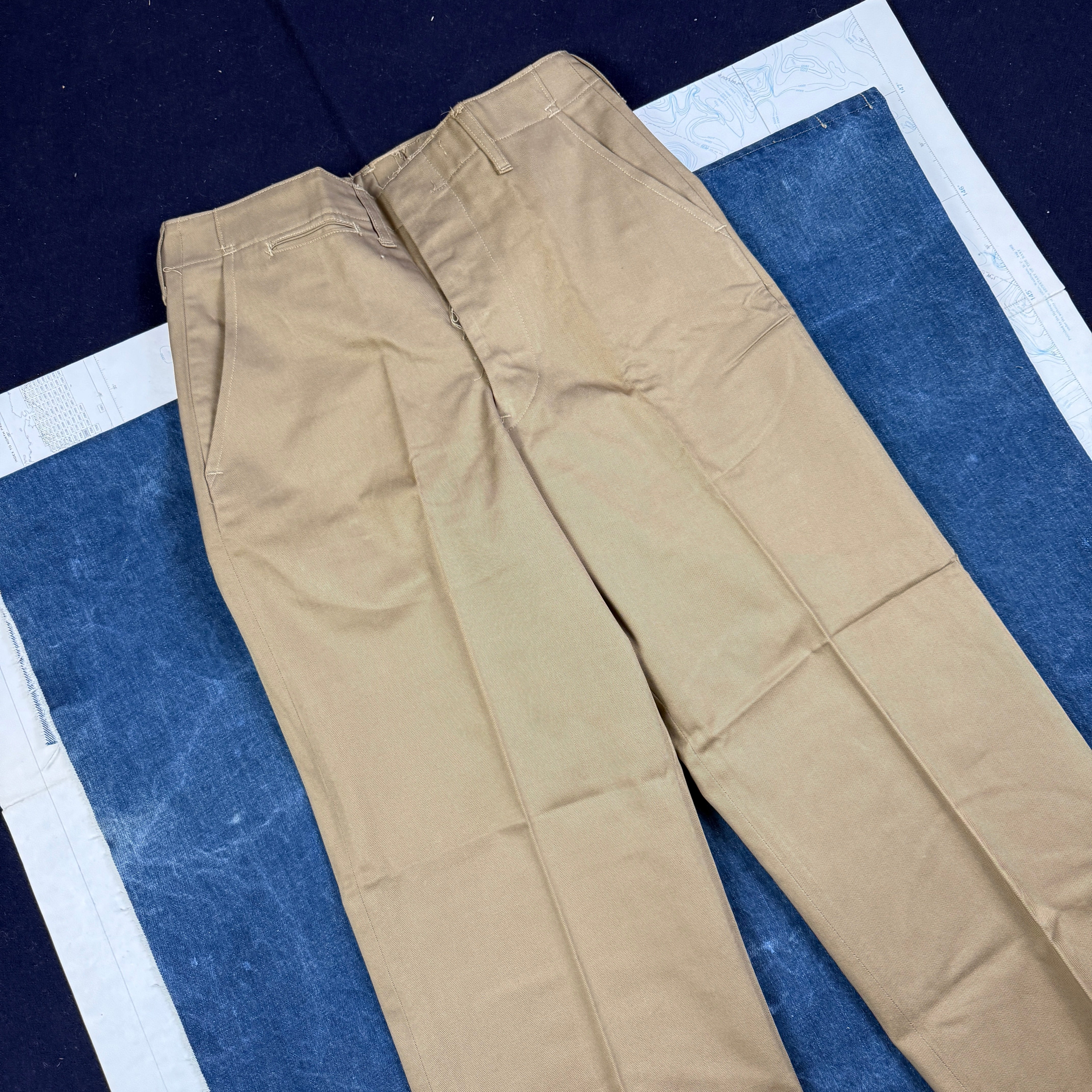 USMC WW2 Service Chino Trousers - Deadstock