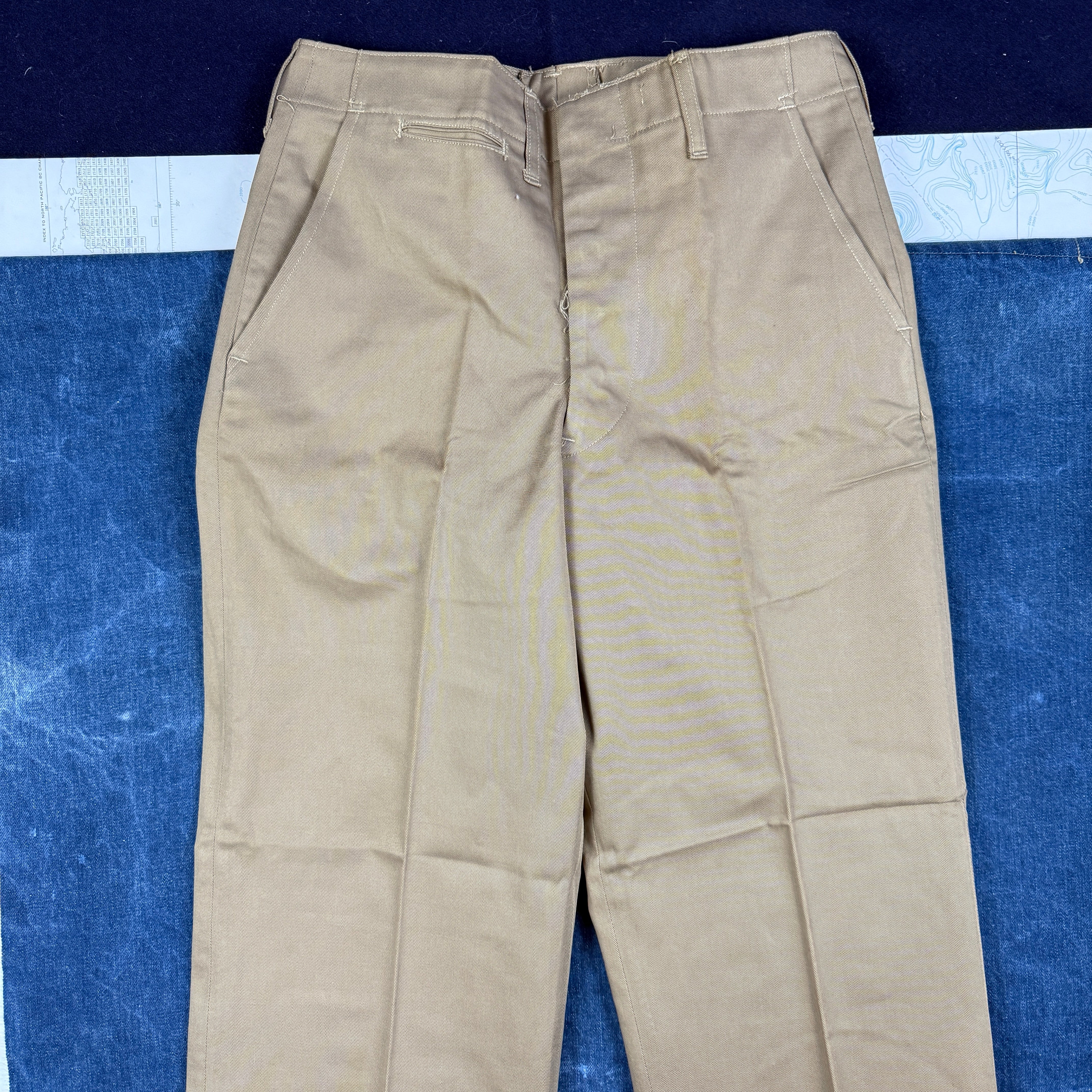 USMC WW2 Service Chino Trousers - Deadstock