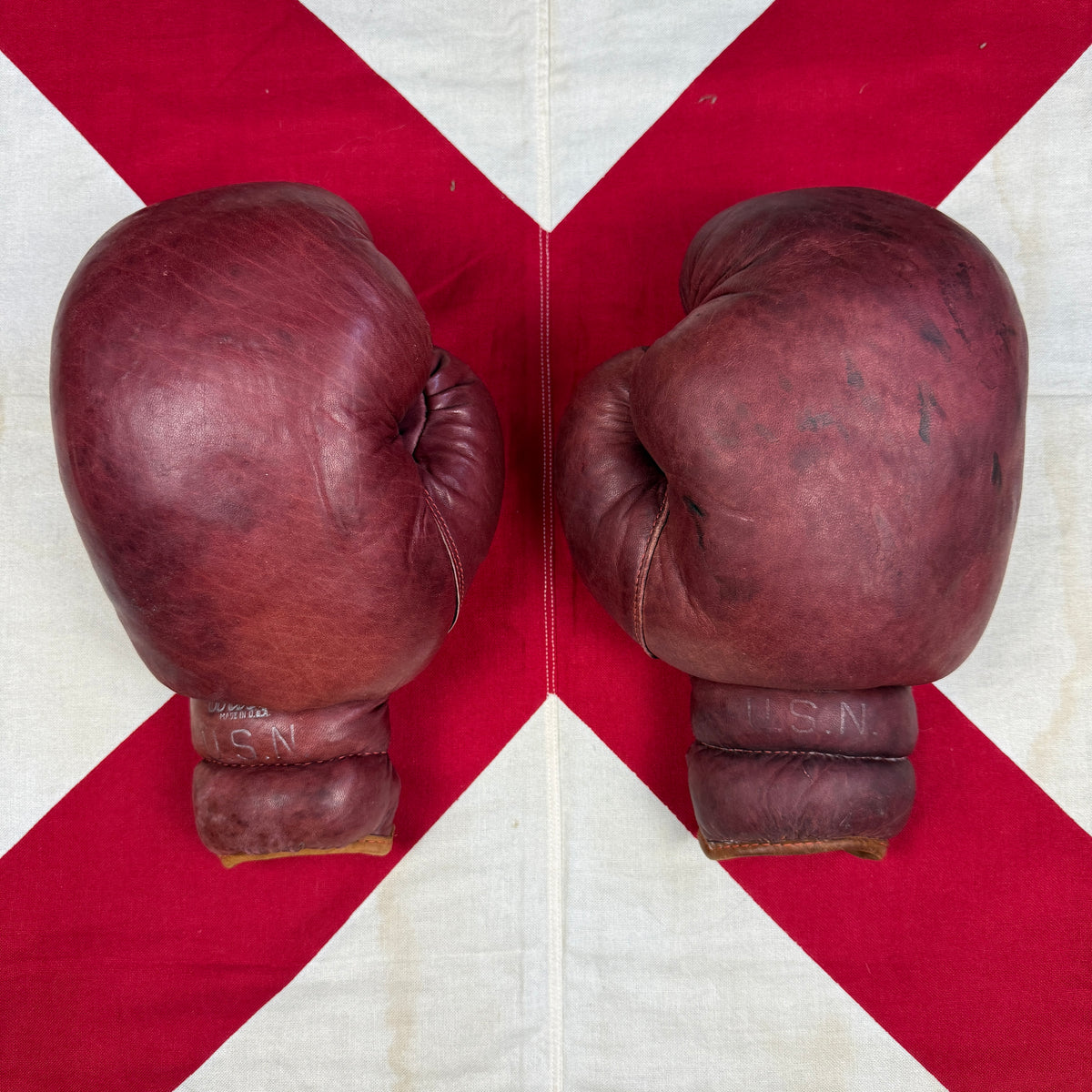 USN WW2 Boxing Gloves