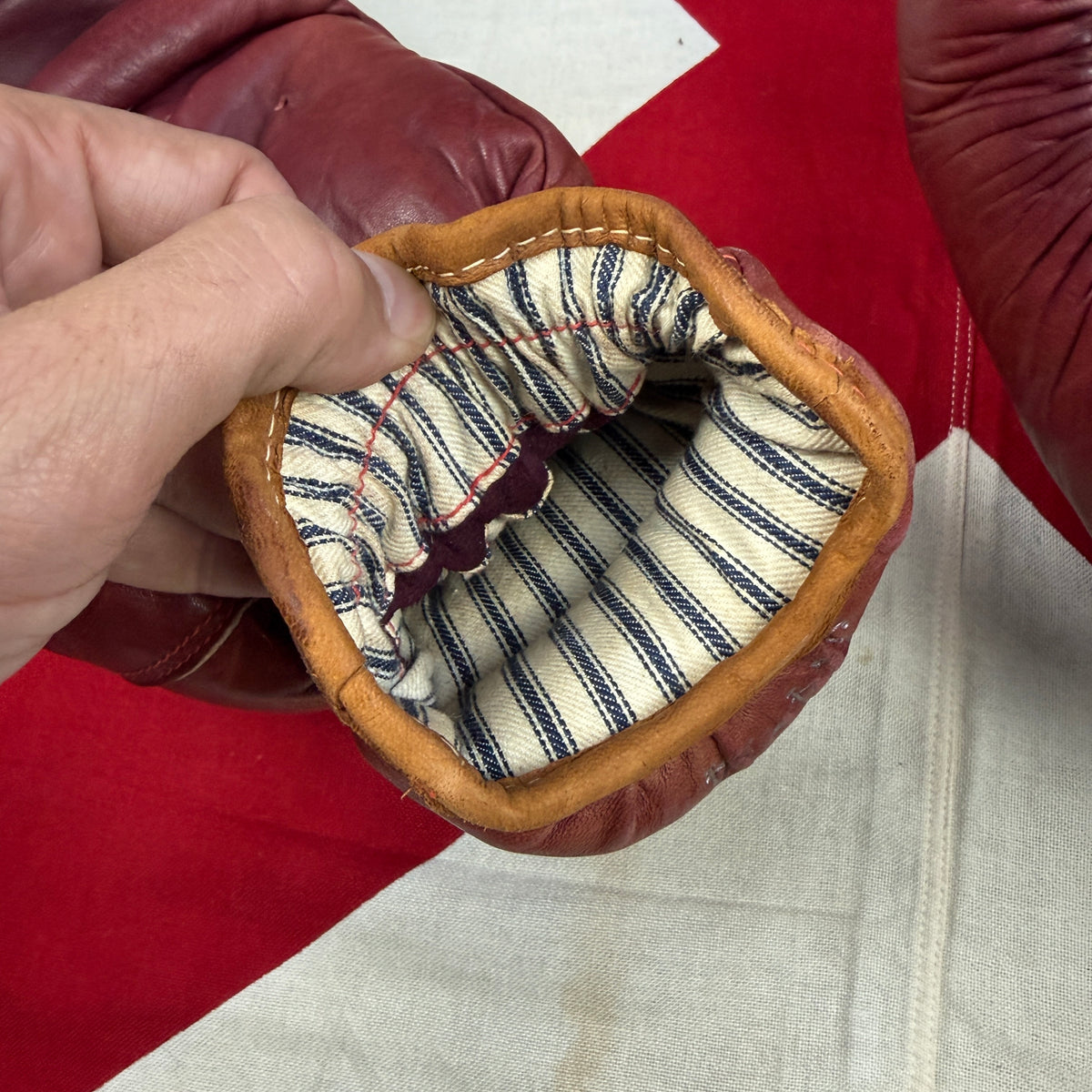 USN WW2 Boxing Gloves