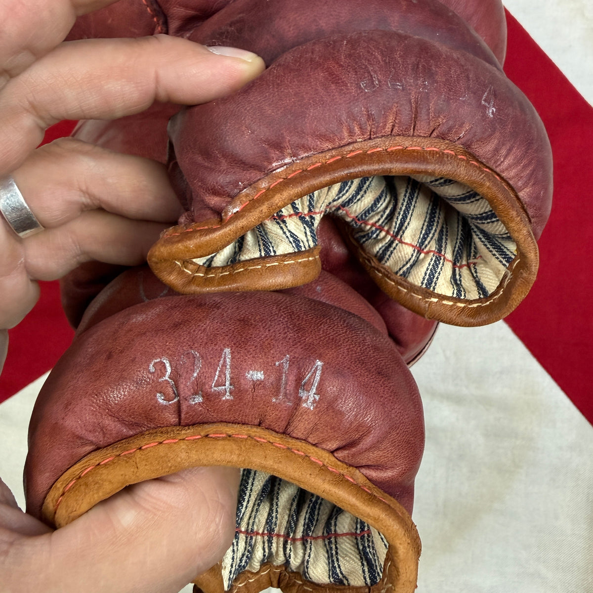 USN WW2 Boxing Gloves