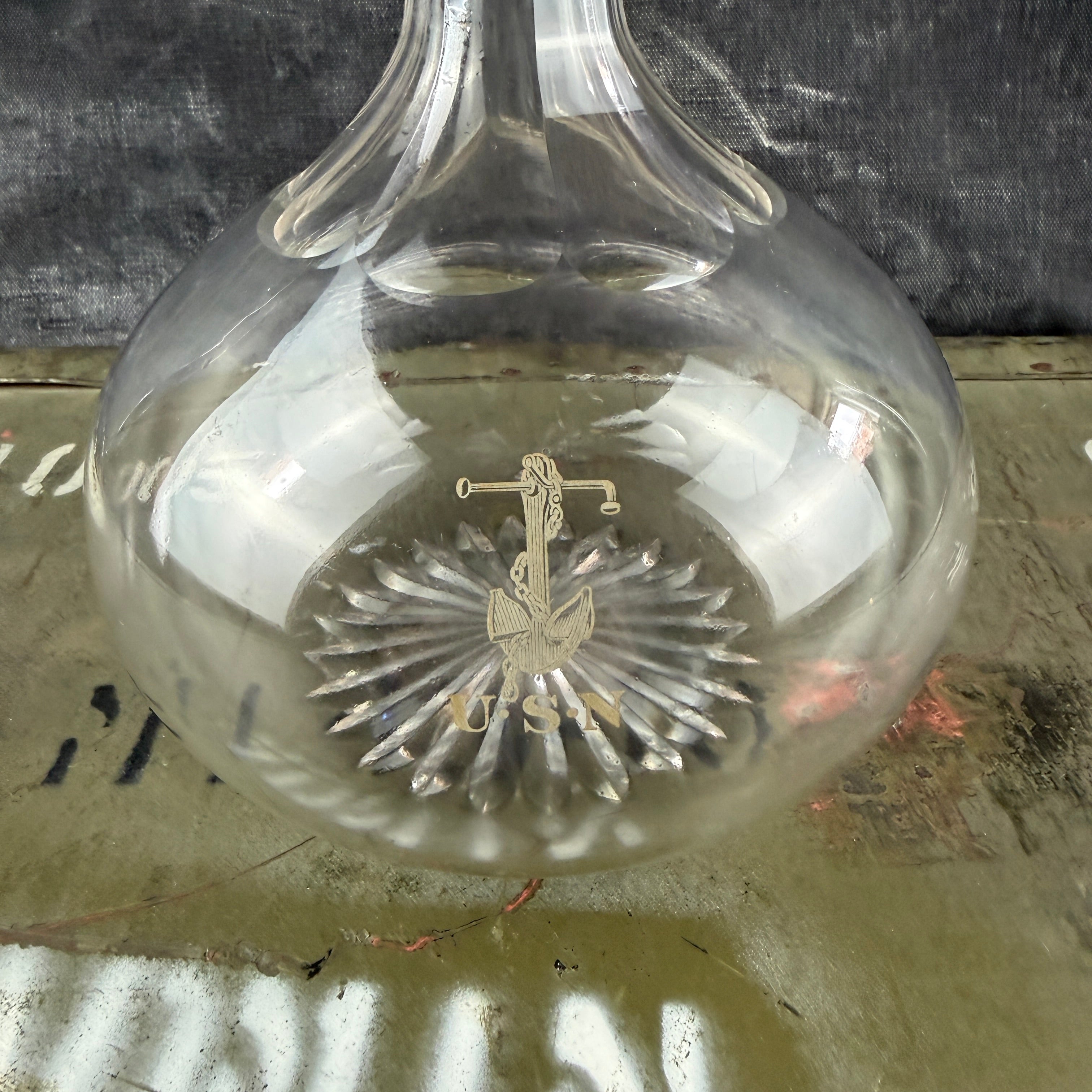 US Navy 1905/1910 Decanter