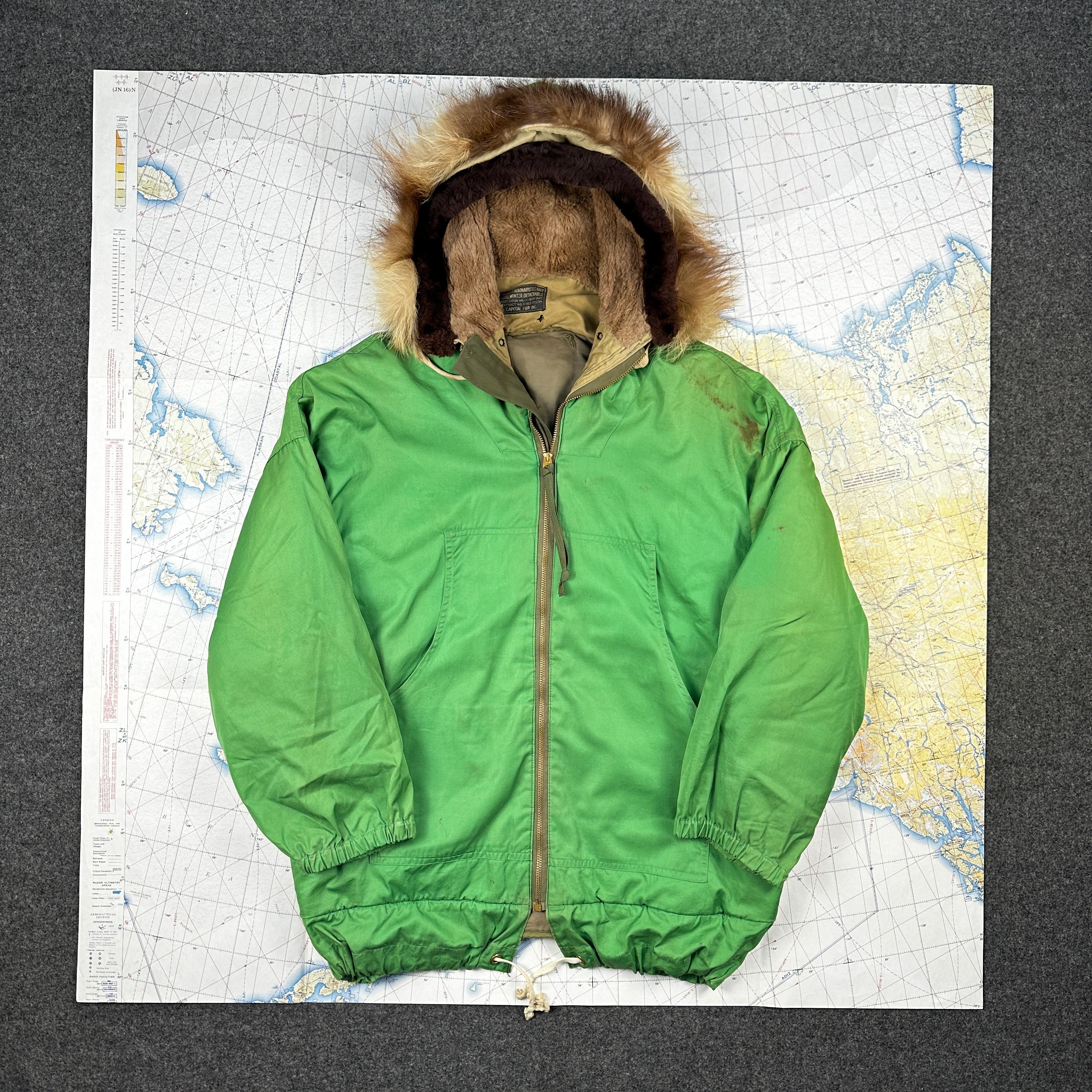 US Navy 1950s Operation Deep Freeze "Catapult Smock' Parka