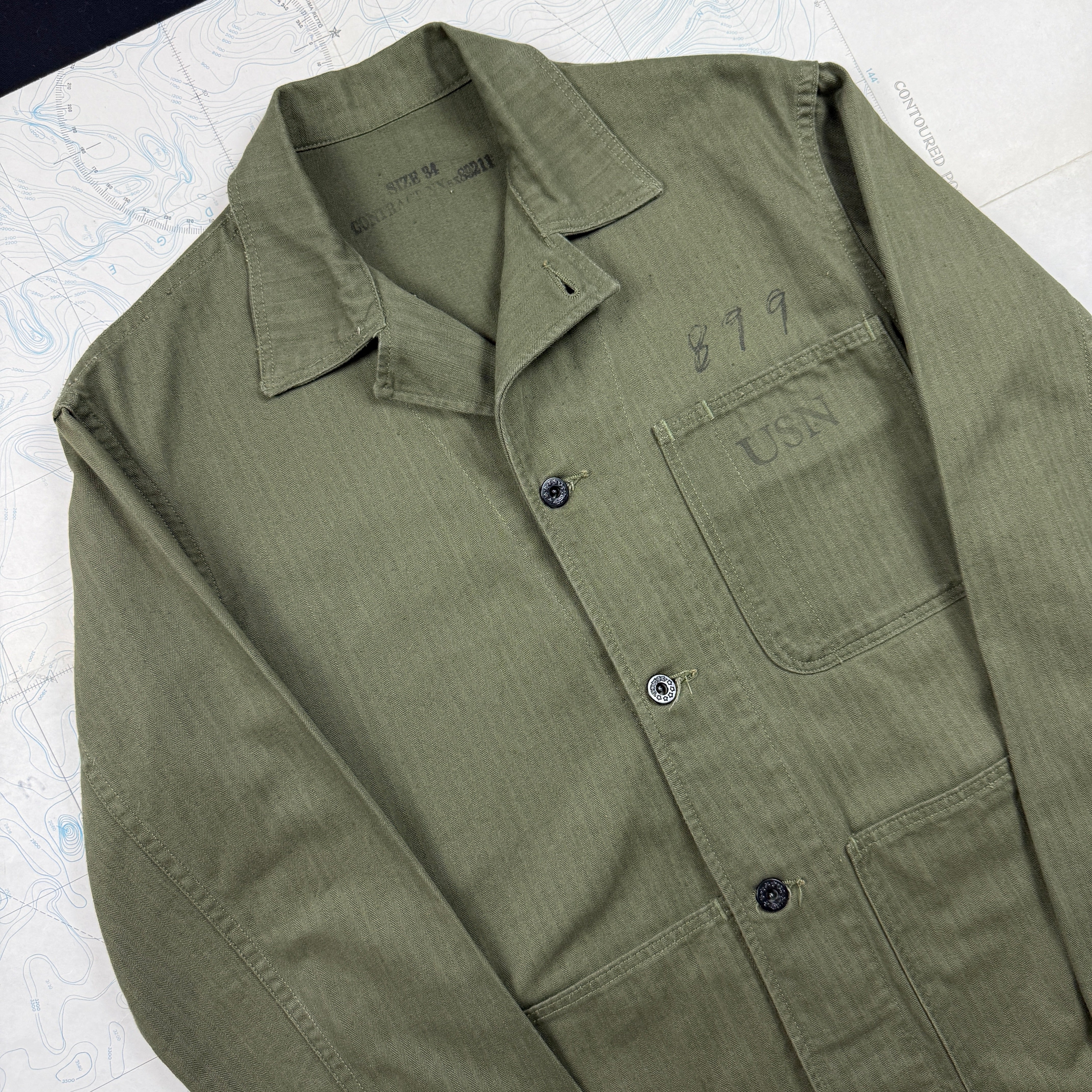 US Navy WW2 N3 Utility Jacket - Mint Condition