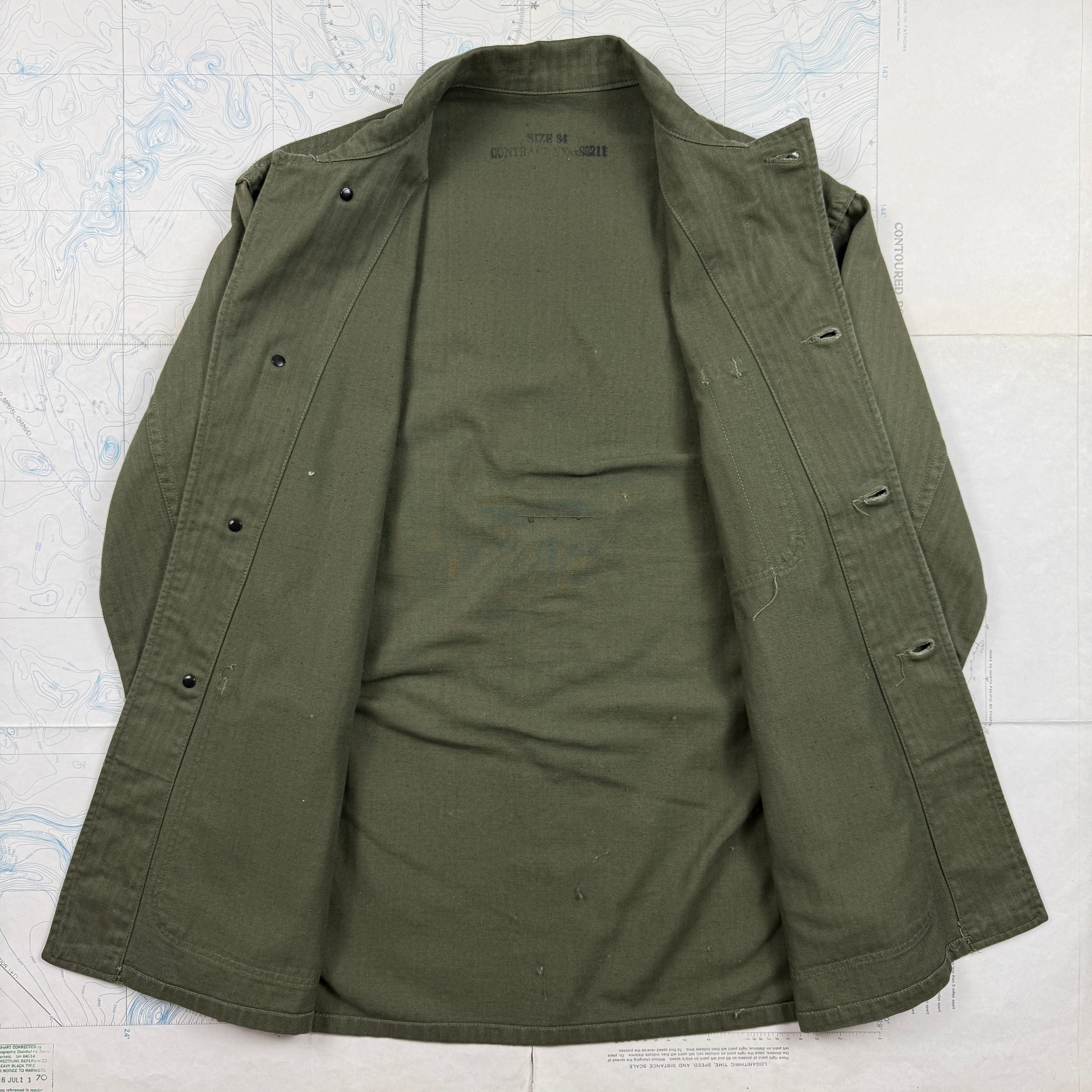 US Navy WW2 N3 Utility Jacket - Mint Condition
