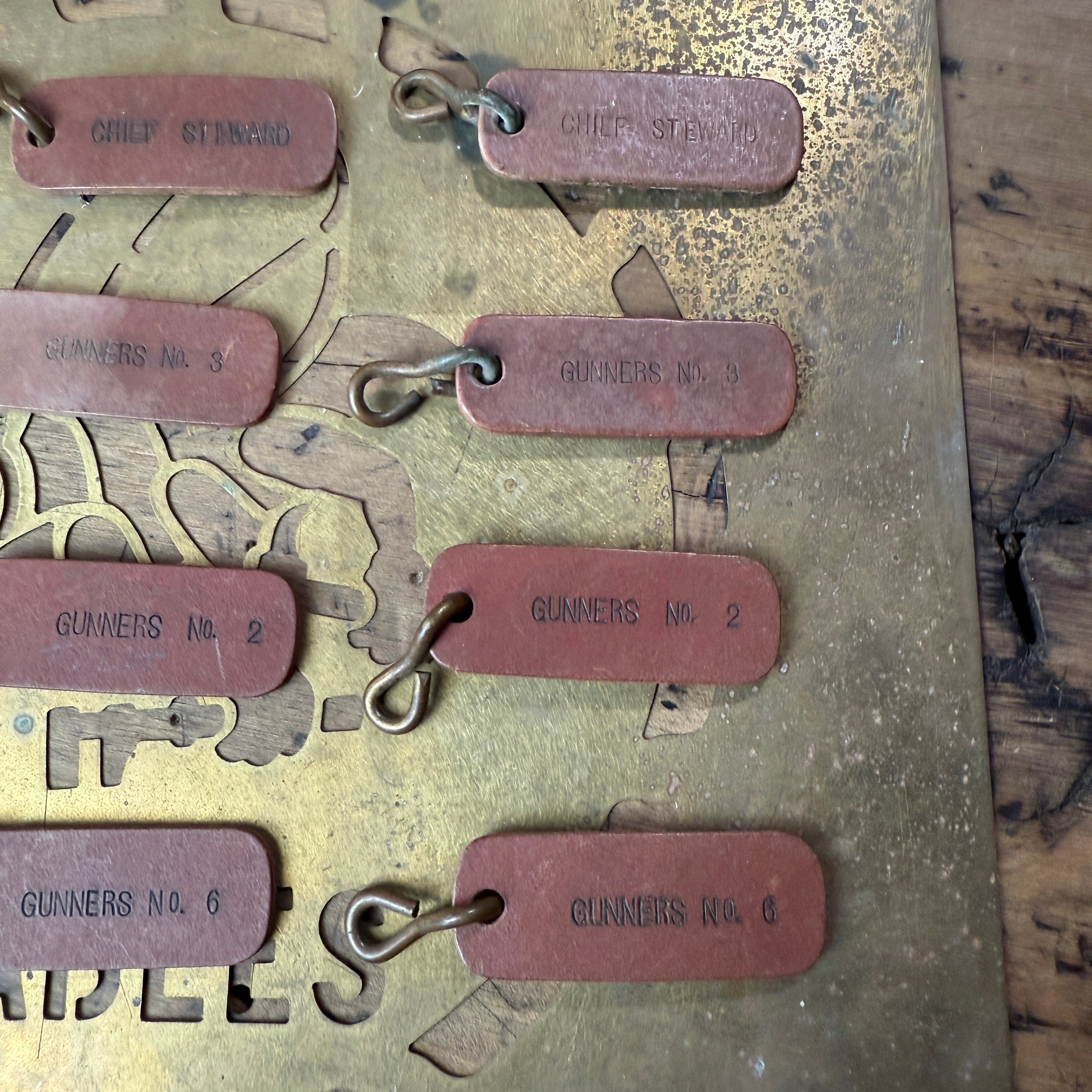 US Navy Pre-WW1 Keyrings