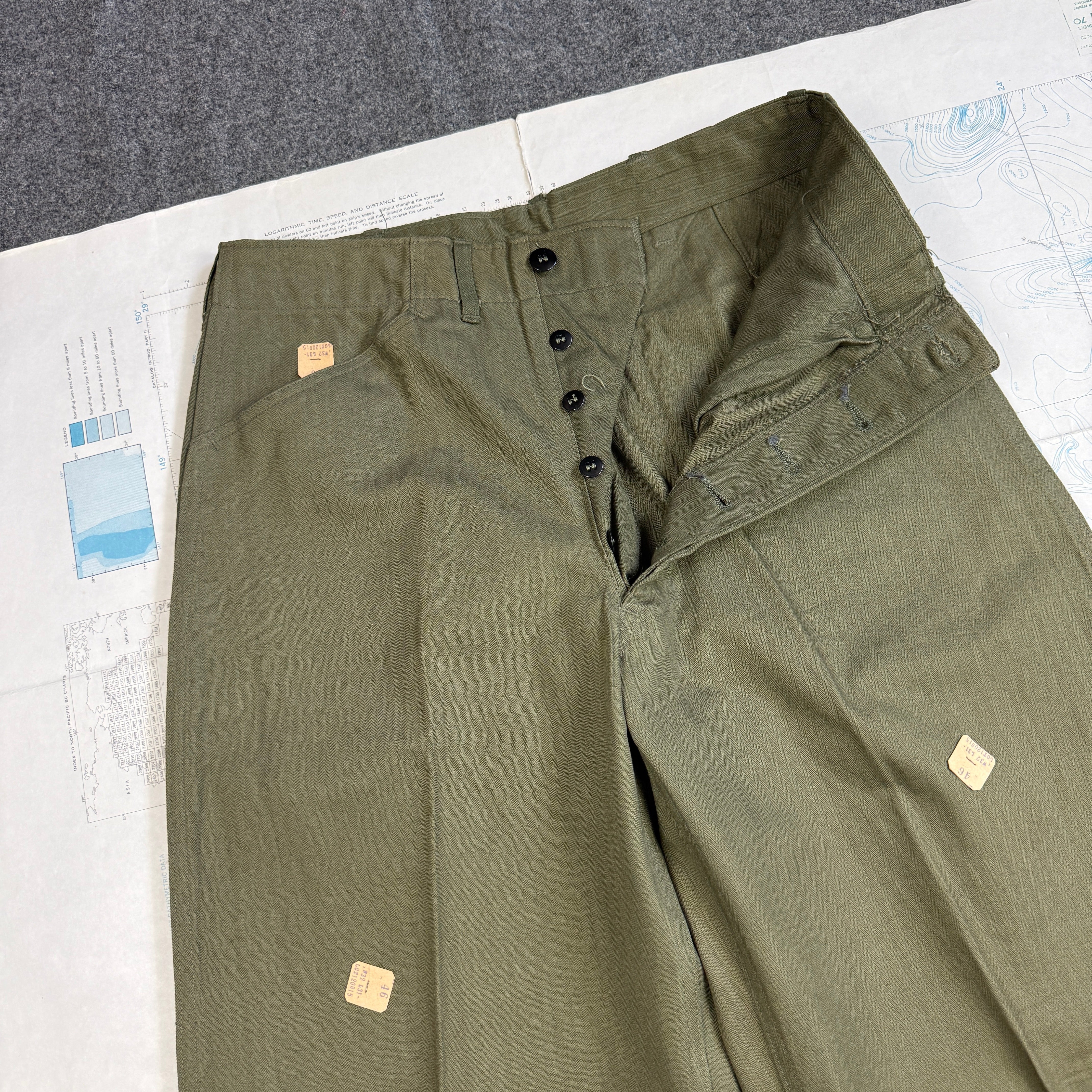 US Navy WW2 N3 Utility Pants - Deadstock