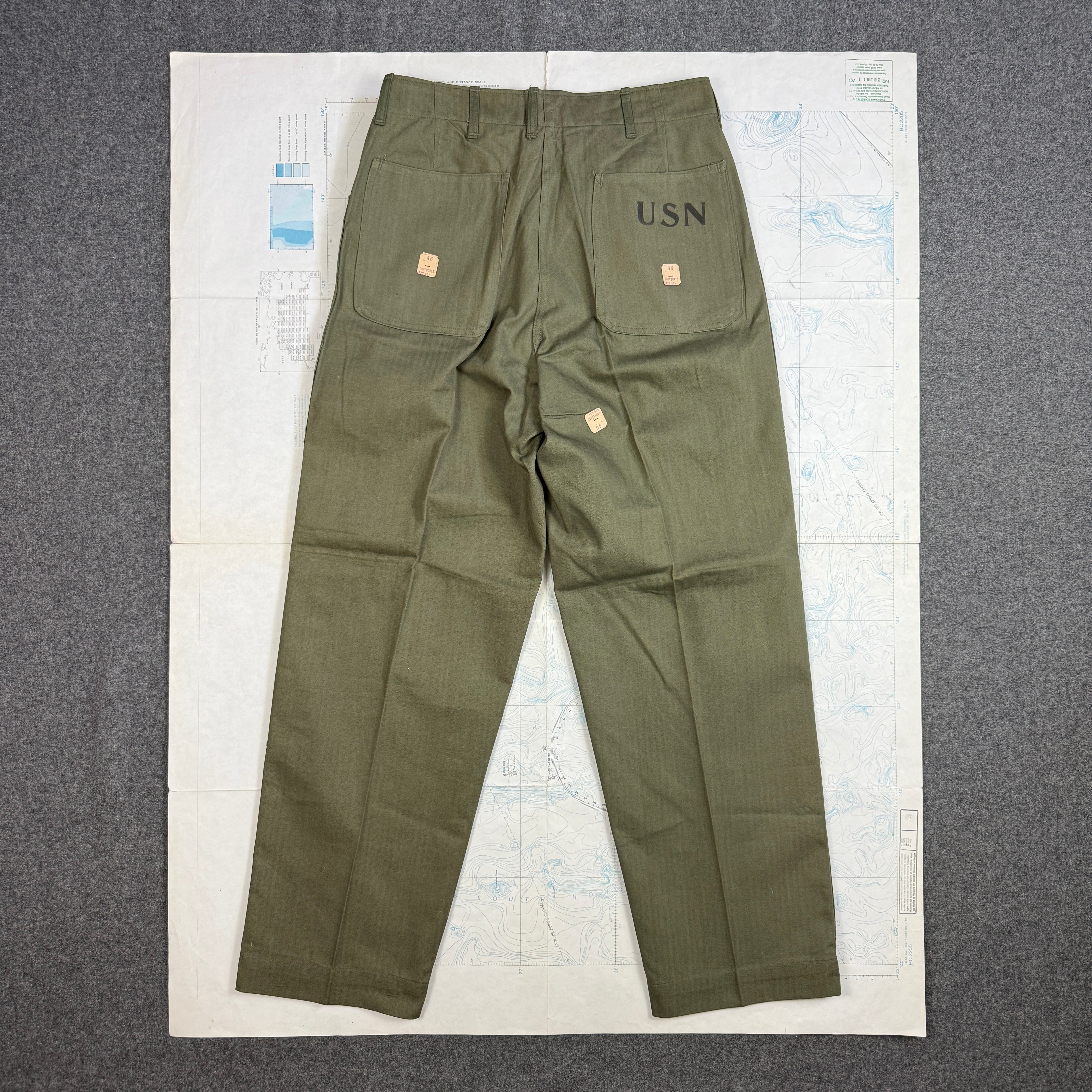 US Navy WW2 N3 Utility Pants - Deadstock